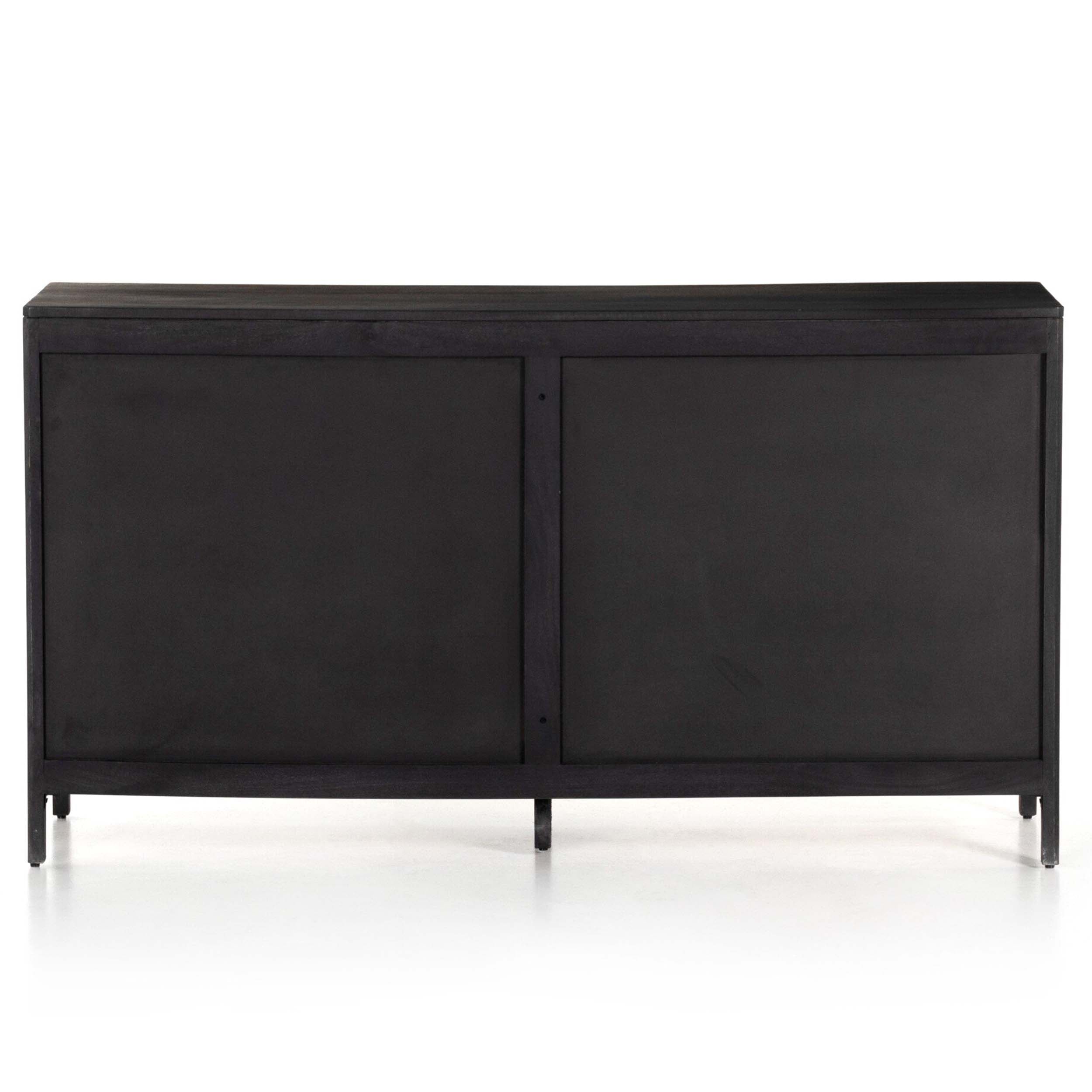 Sydney 6 Drawer Dresser, Black Wash