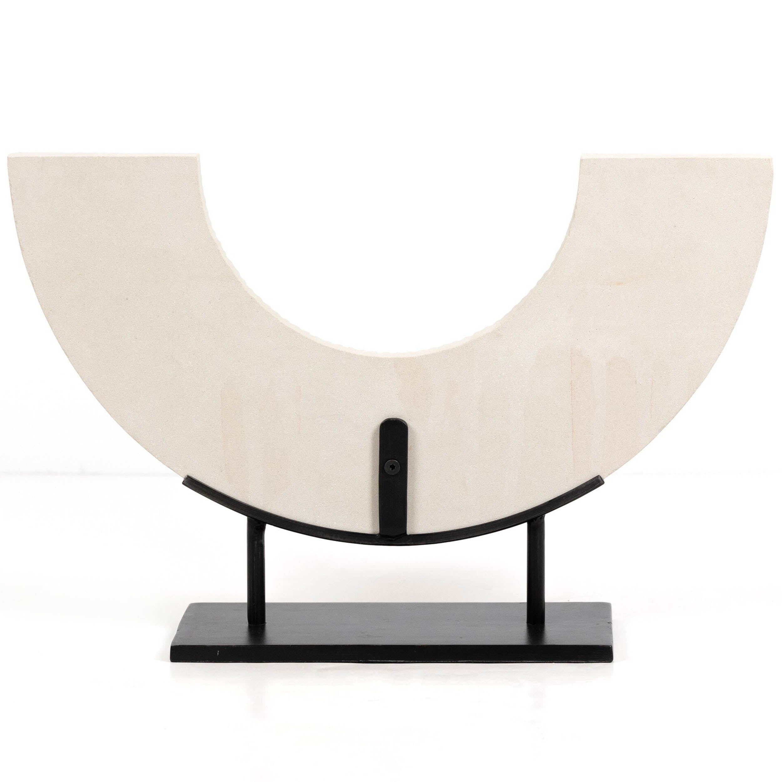 Sandstone Sculpture, Hammered Grey W/Clear Powder Coat