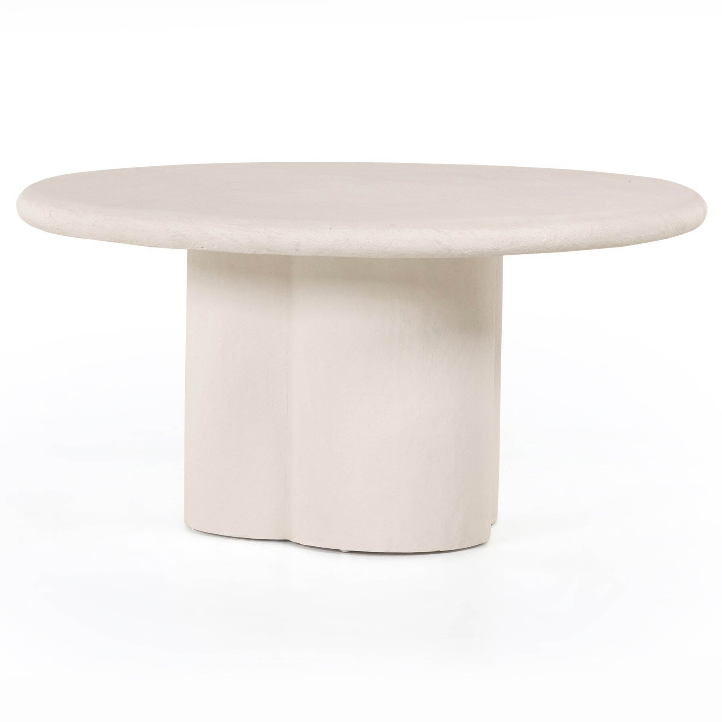 Grano Dining Table, Plaster Molded Concrete