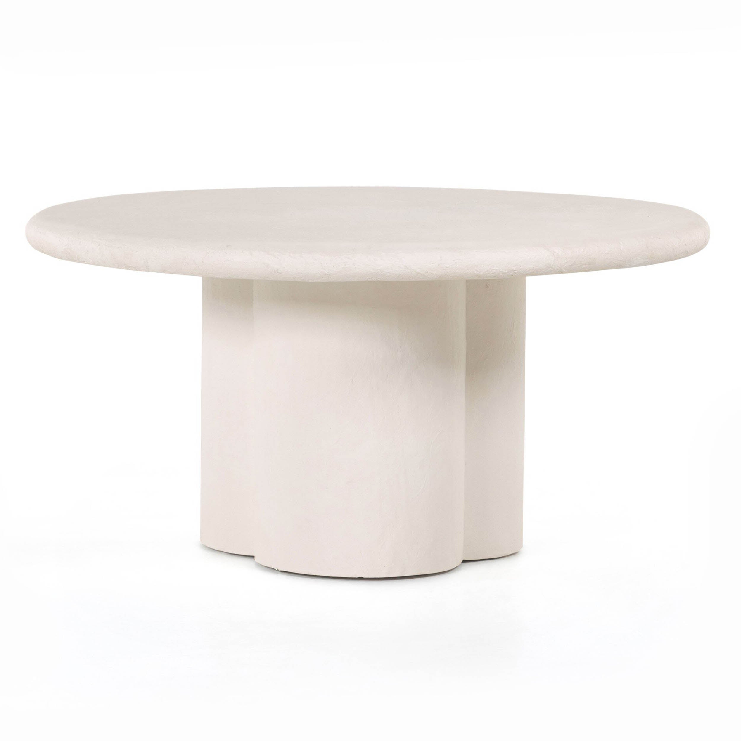Grano Dining Table, Plaster Molded Concrete
