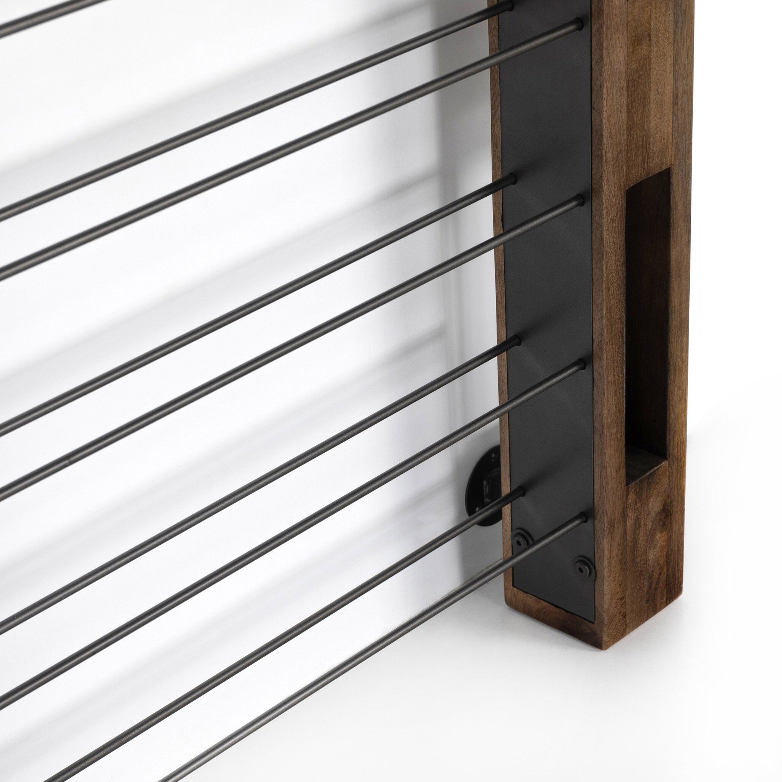 Ortega Wine Rack, Gunmetal