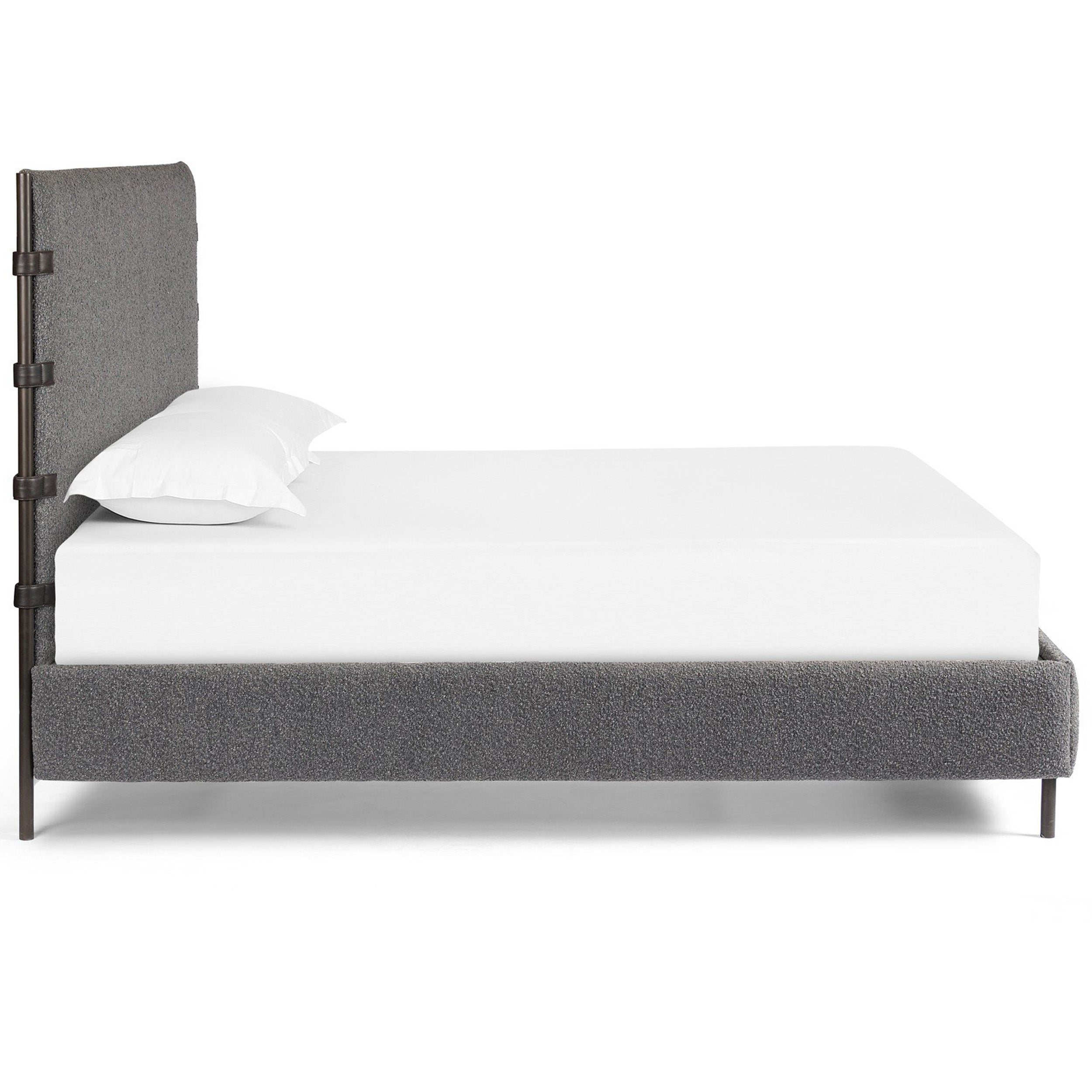 Anderson Bed, Knoll Charcoal