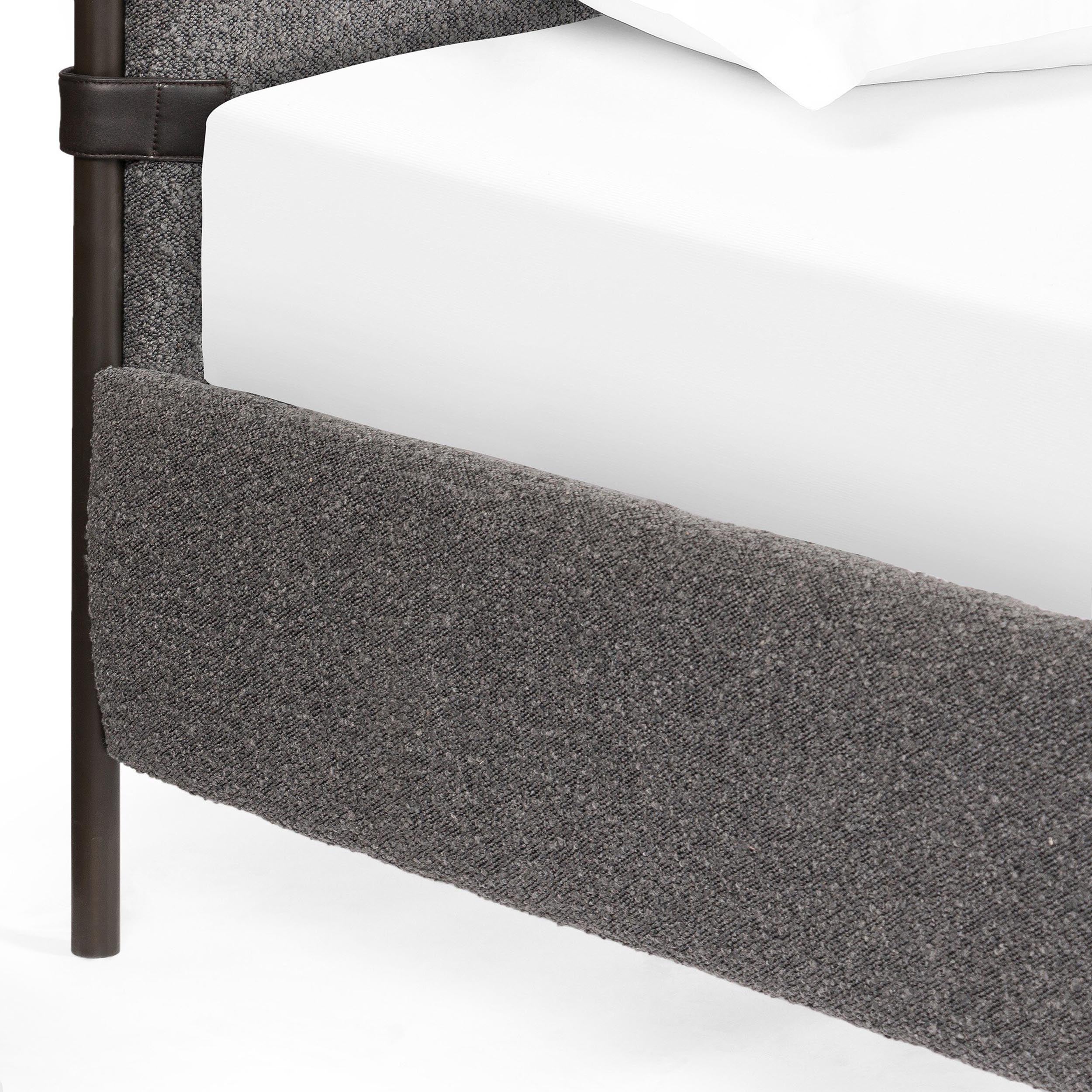 Anderson Bed, Knoll Charcoal