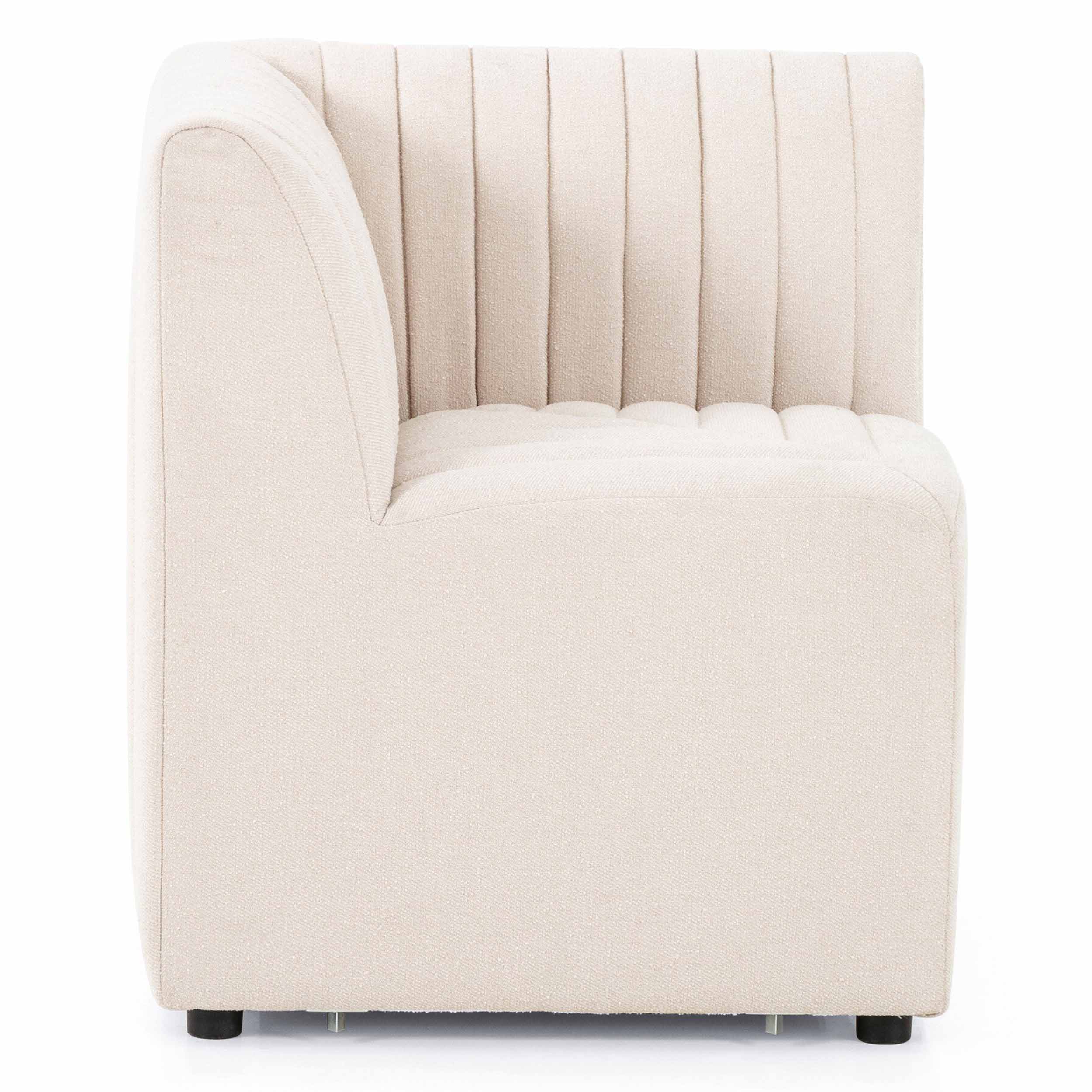 Build Your Own: Augustine Dining Banquette, Capri Oatmeal, Corner Chair