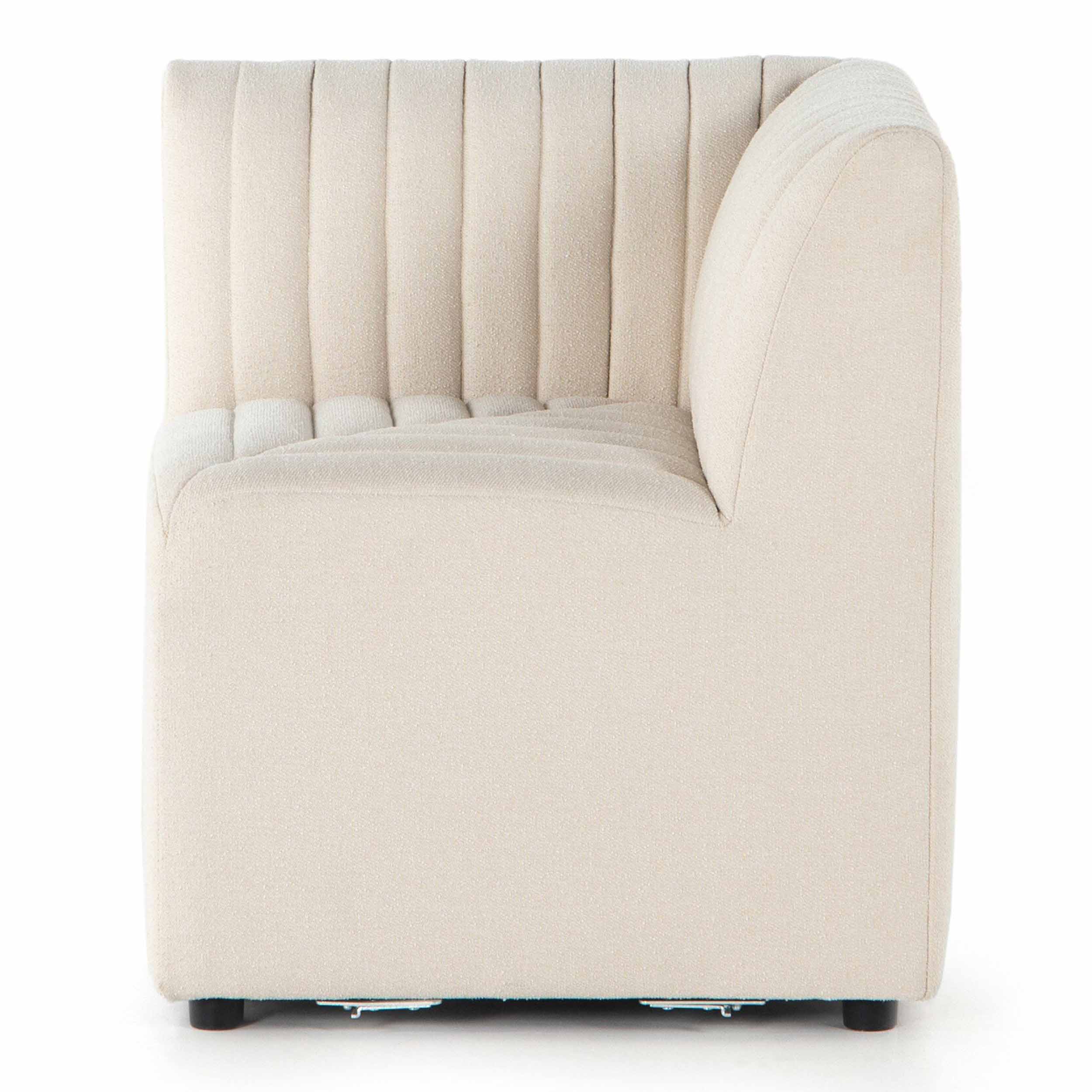 Build Your Own: Augustine Dining Banquette, Capri Oatmeal, Corner Chair