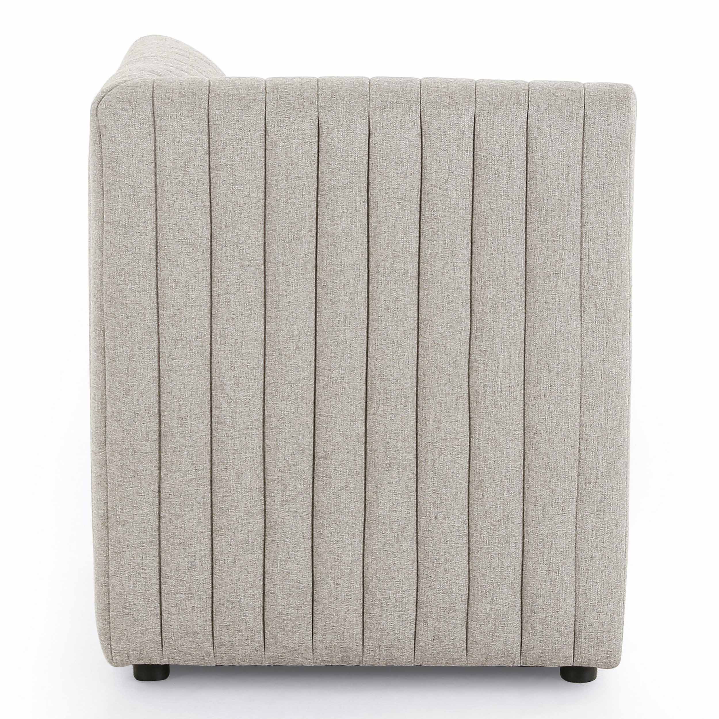 Build Your Own: Augustine Dining Banquette, Orly Natural, Corner Chair