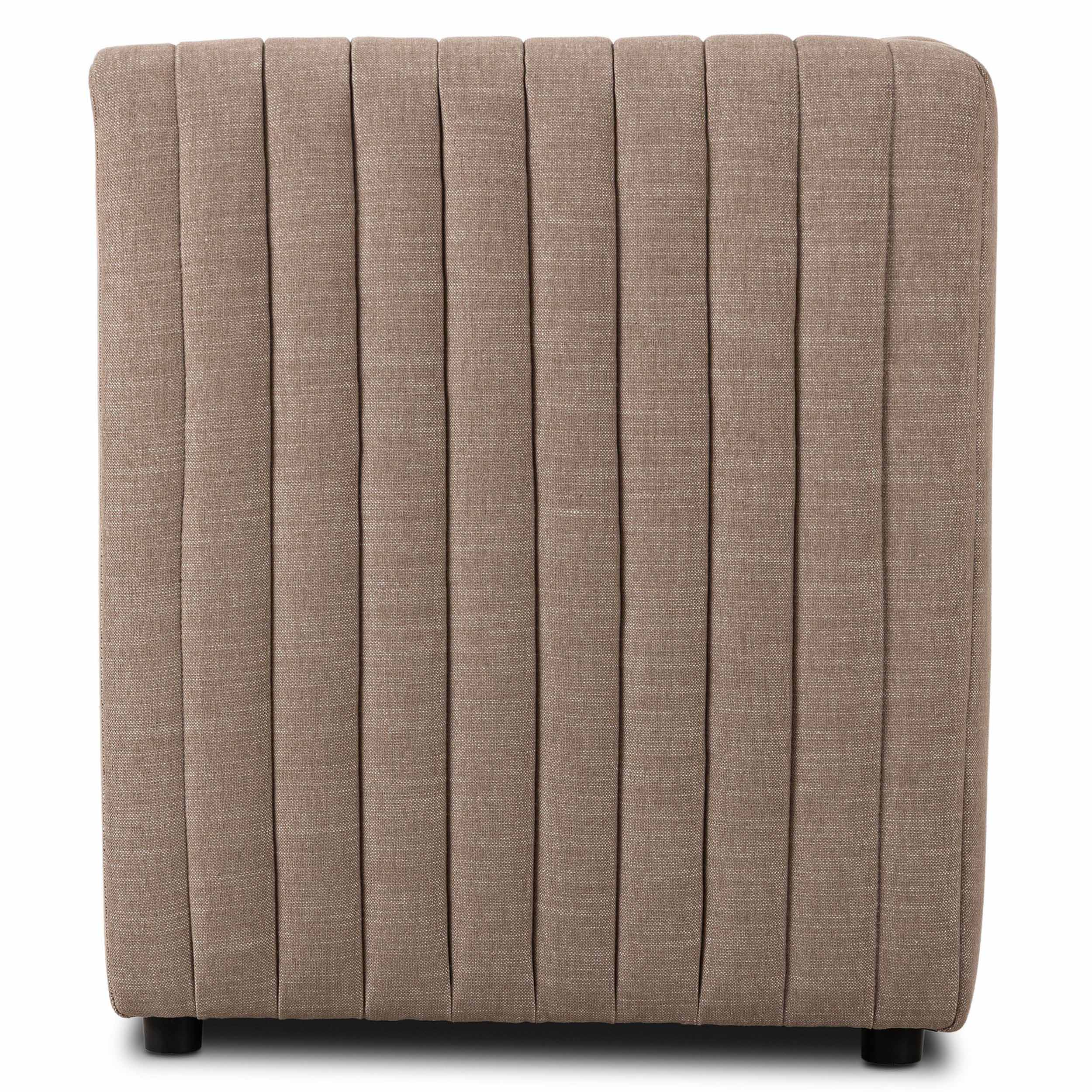 Build Your Own: Augustine Dining Banquette, Crypton Nomad Taupe, Corner Chair