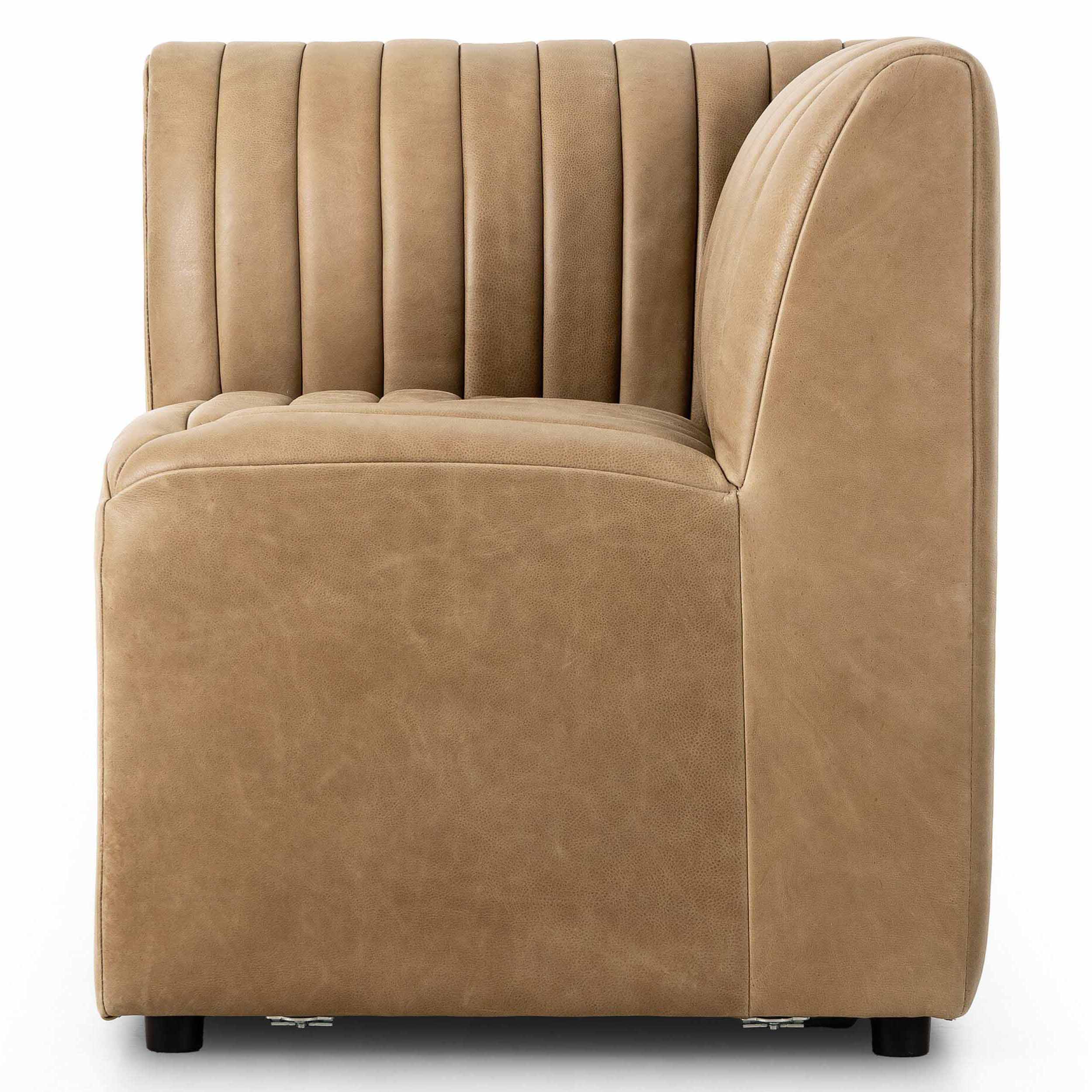 Build Your Own: Augustine Dining Banquette, Palermo Drift, Corner Chair