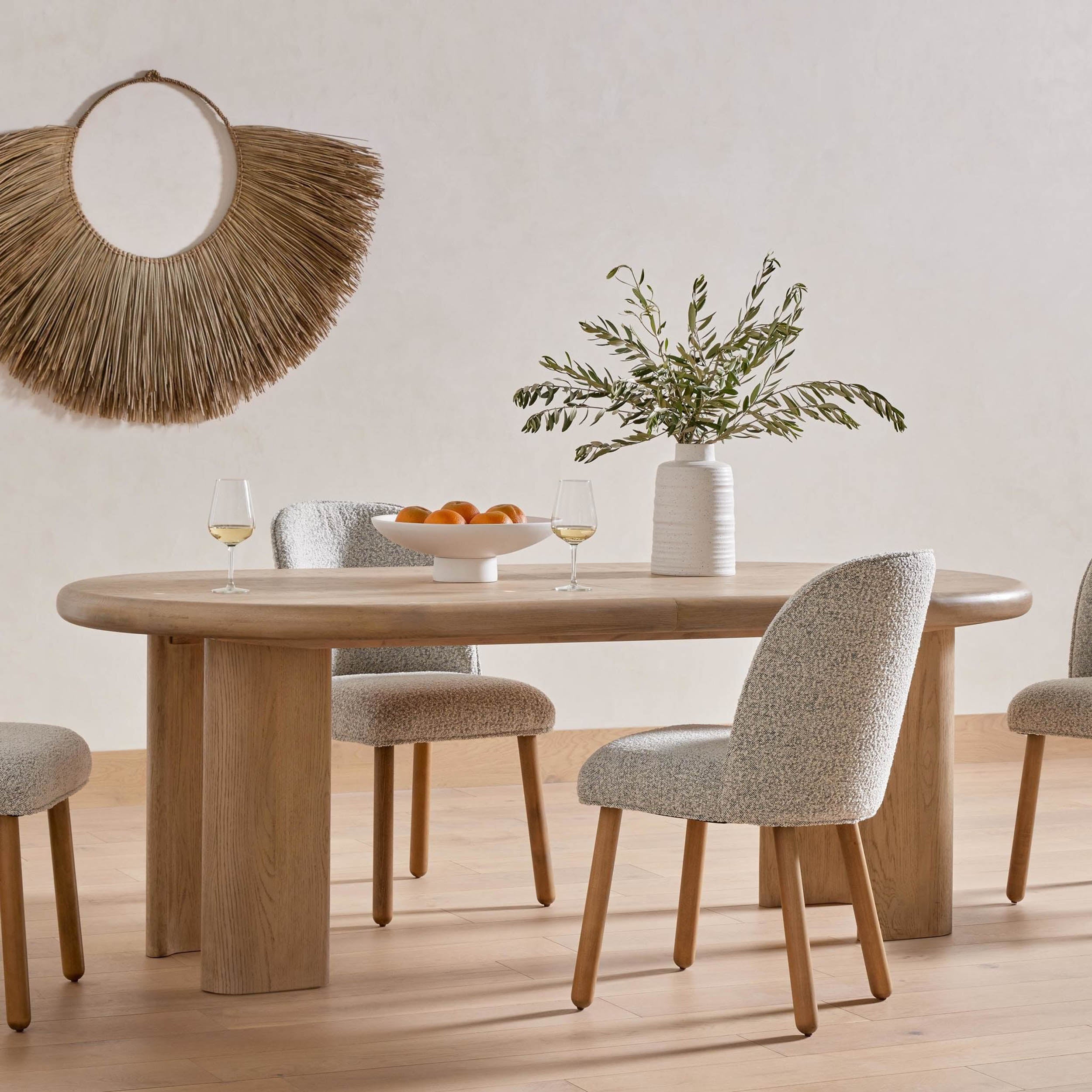 Jaylen Extension Dining Table, Yucca Oak