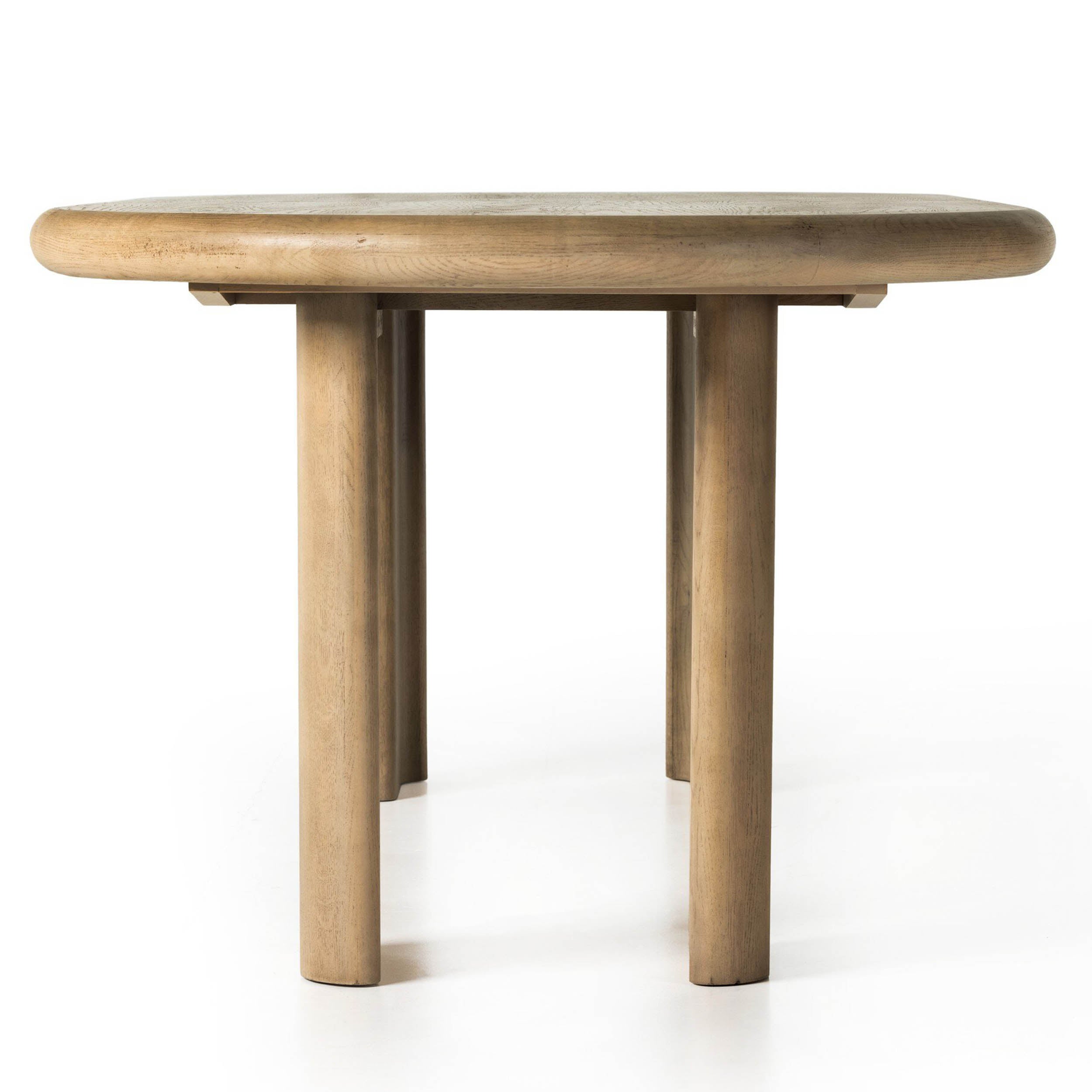 Jaylen Extension Dining Table, Light Oak Veneer