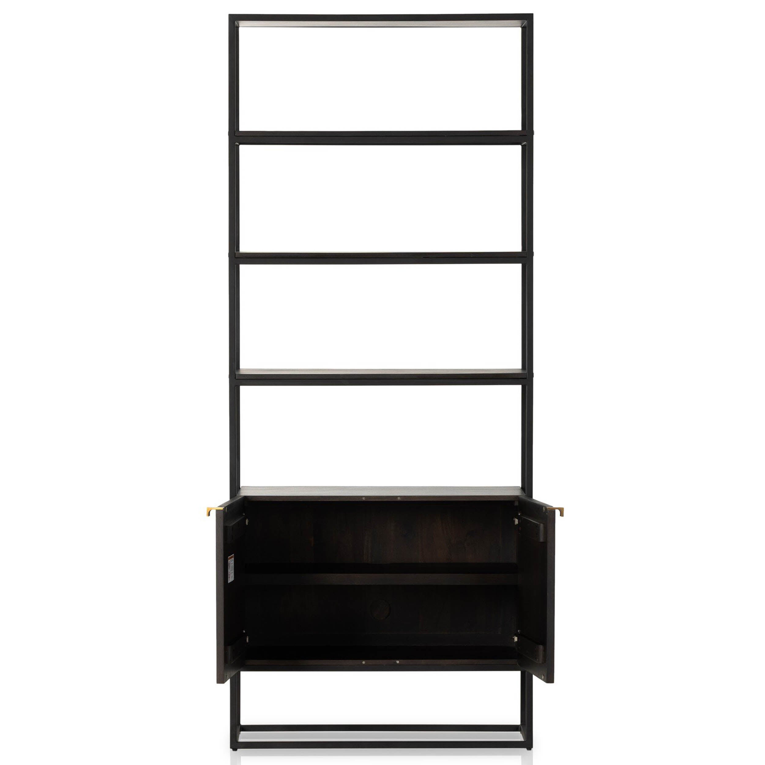 Kelby Bookcase, Gunmetal