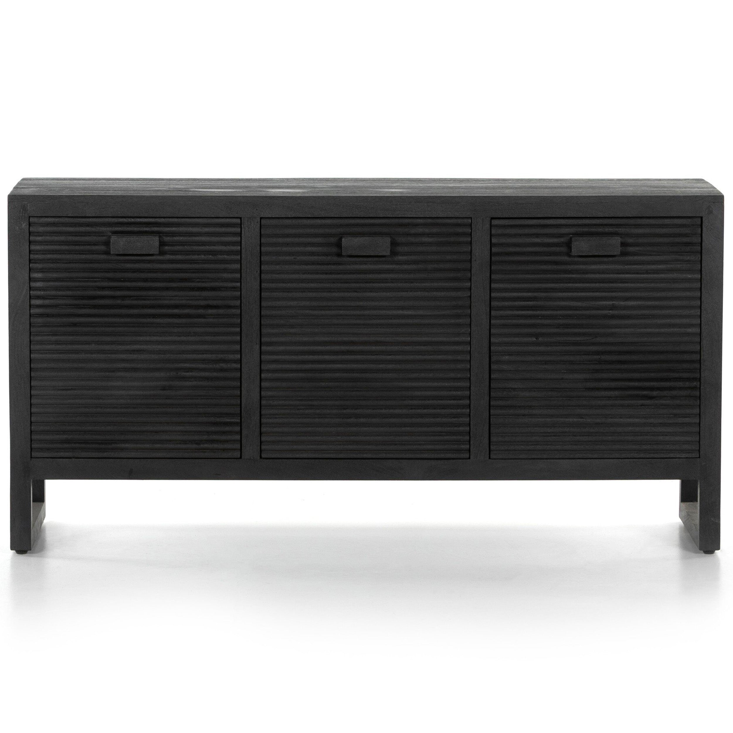 Lorne Media Console, Dark Totem Mango Solid