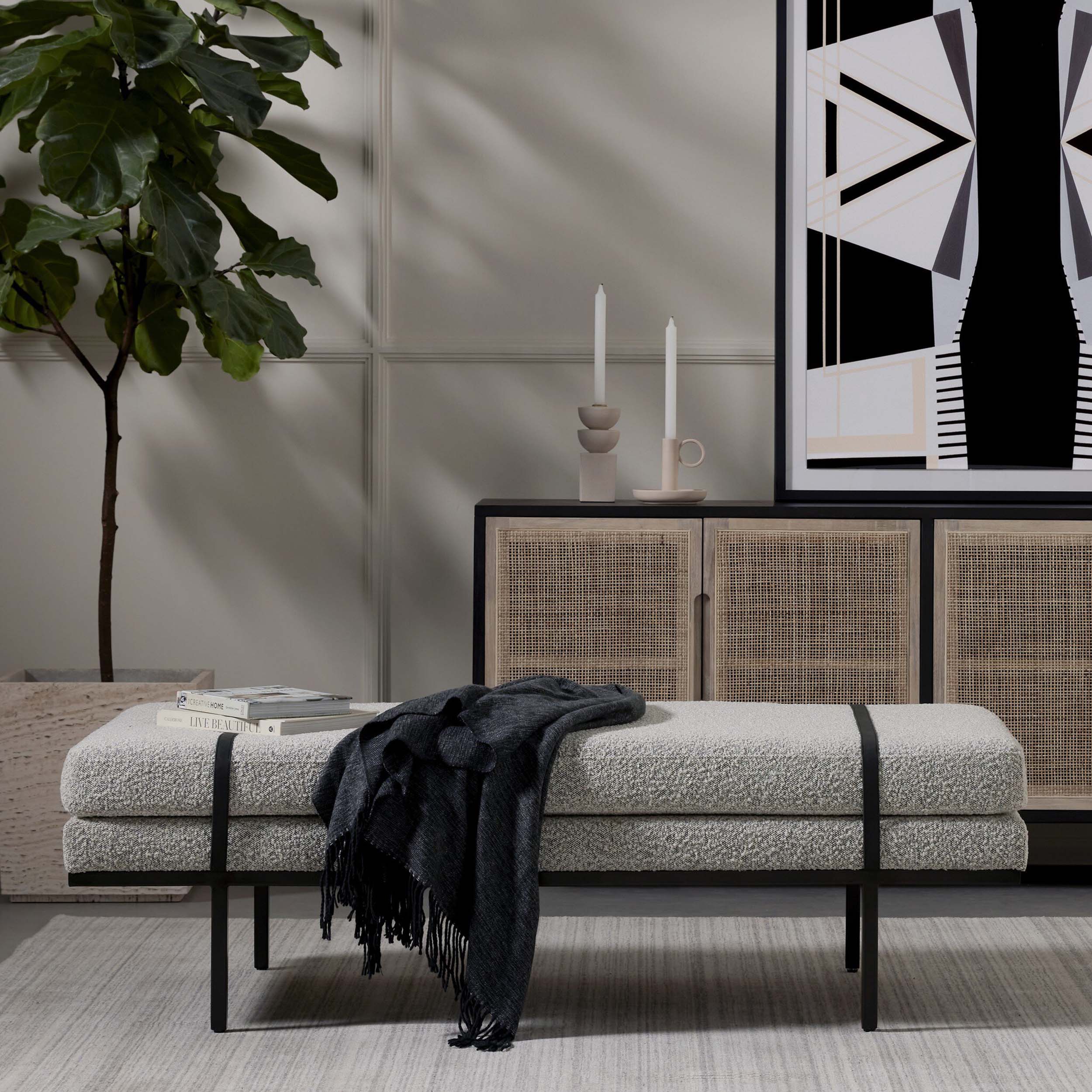 Clarita Sideboard, Black Mango