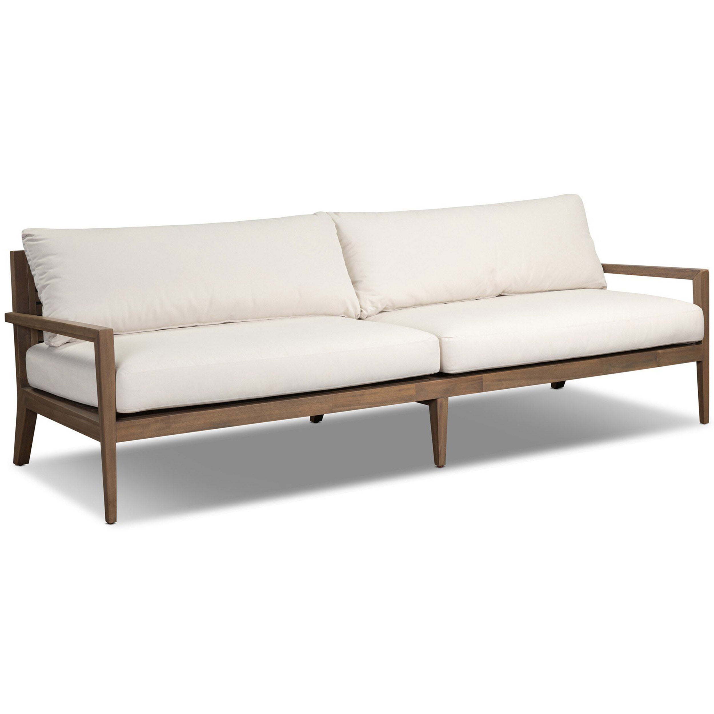 Amaya Outdoor Sofa-94", Lorel Ivory