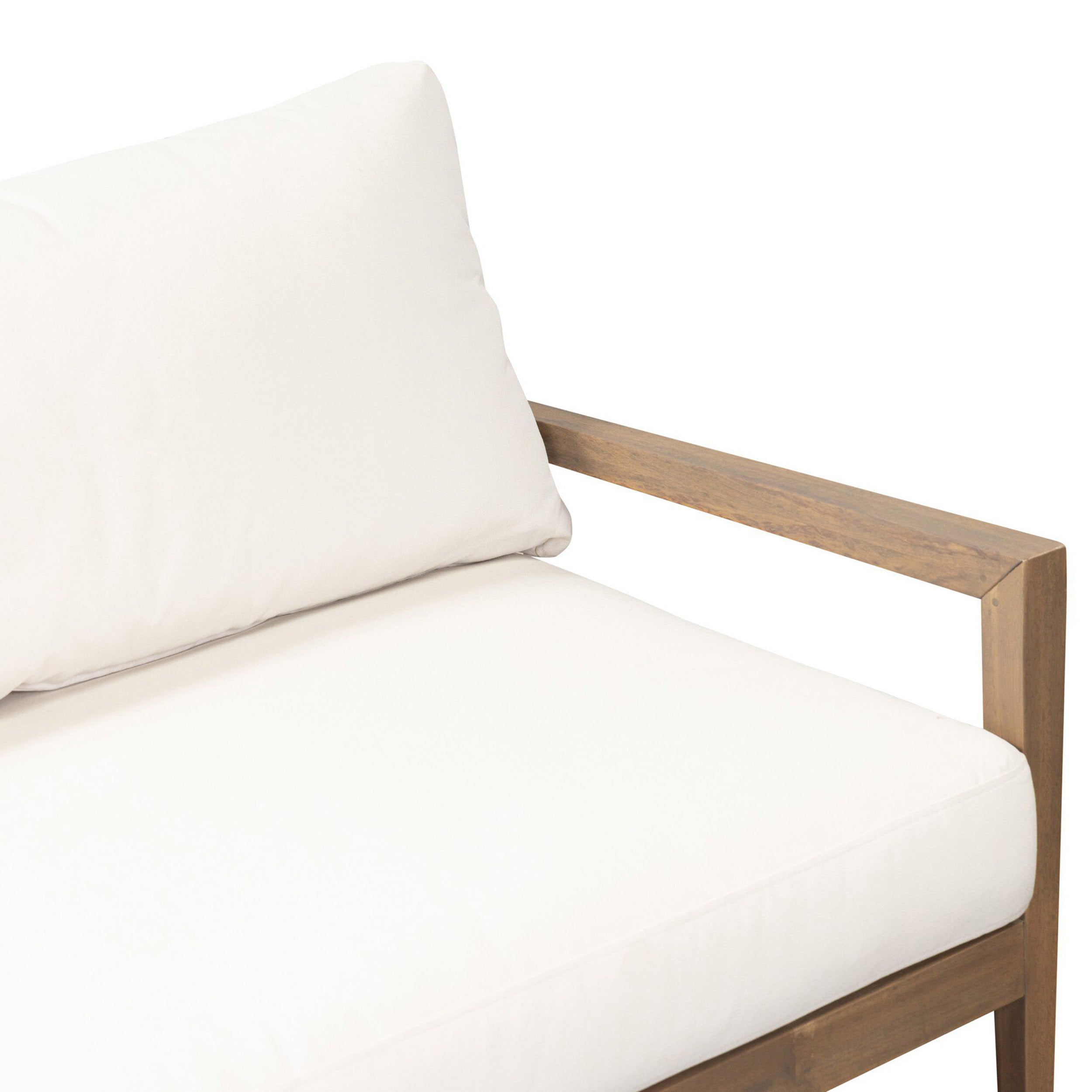 Amaya Outdoor Sofa-94", Lorel Ivory