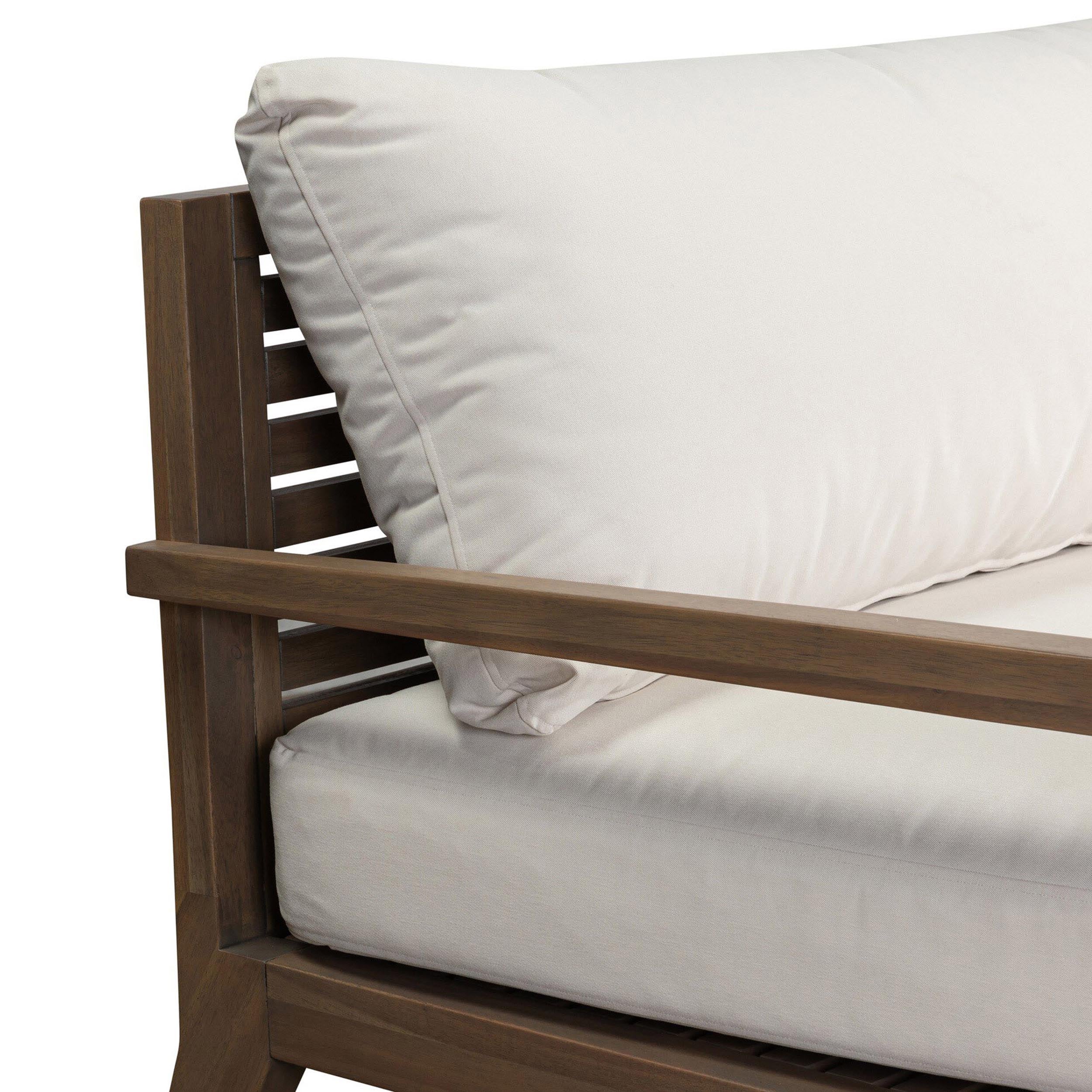 Amaya Outdoor Sofa-94", Lorel Ivory