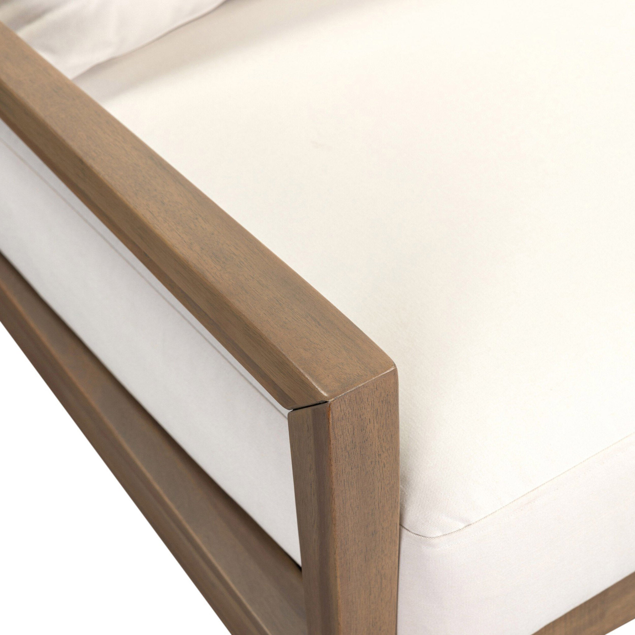 Amaya Outdoor Sofa-94", Lorel Ivory