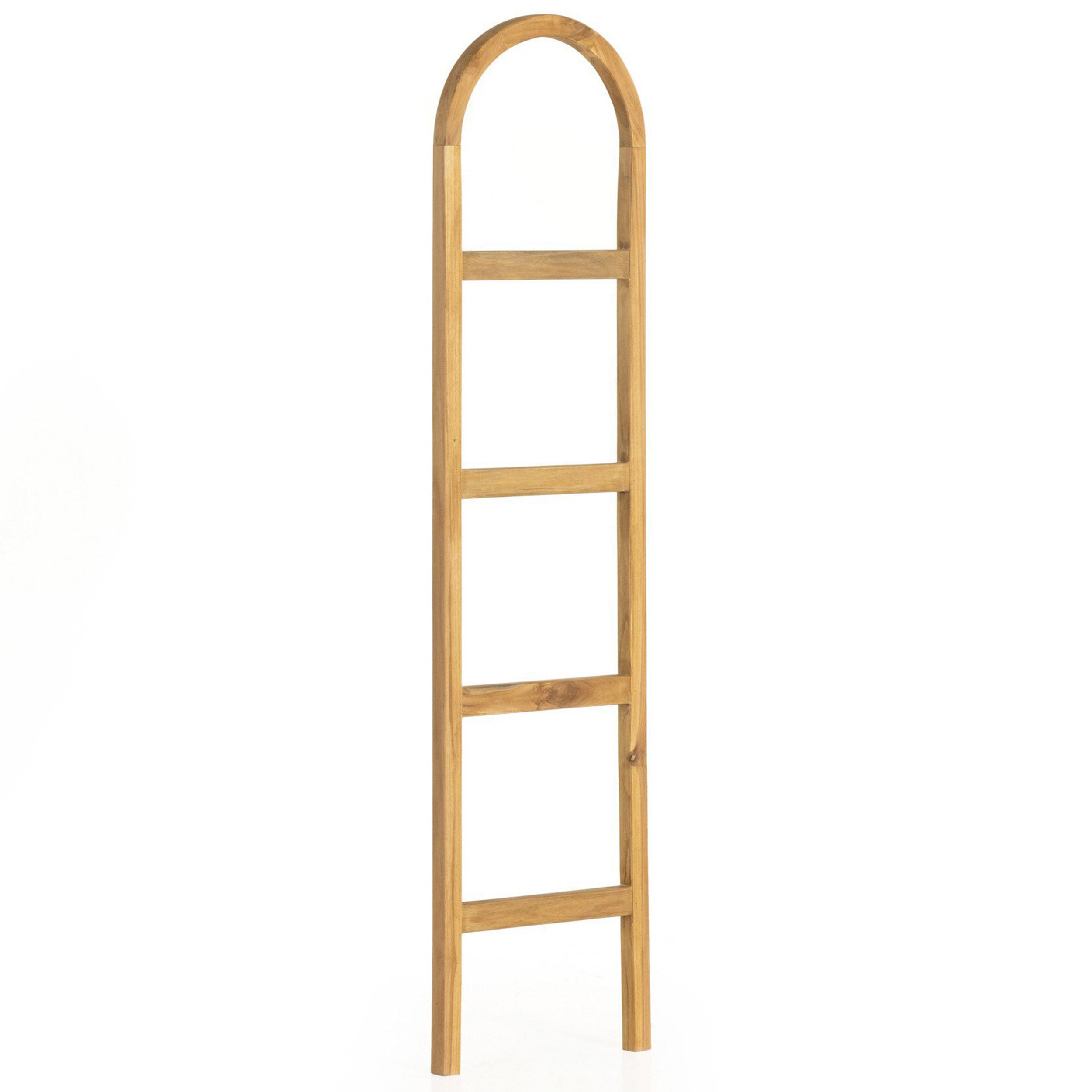 Arched Ladder, Natural Teak