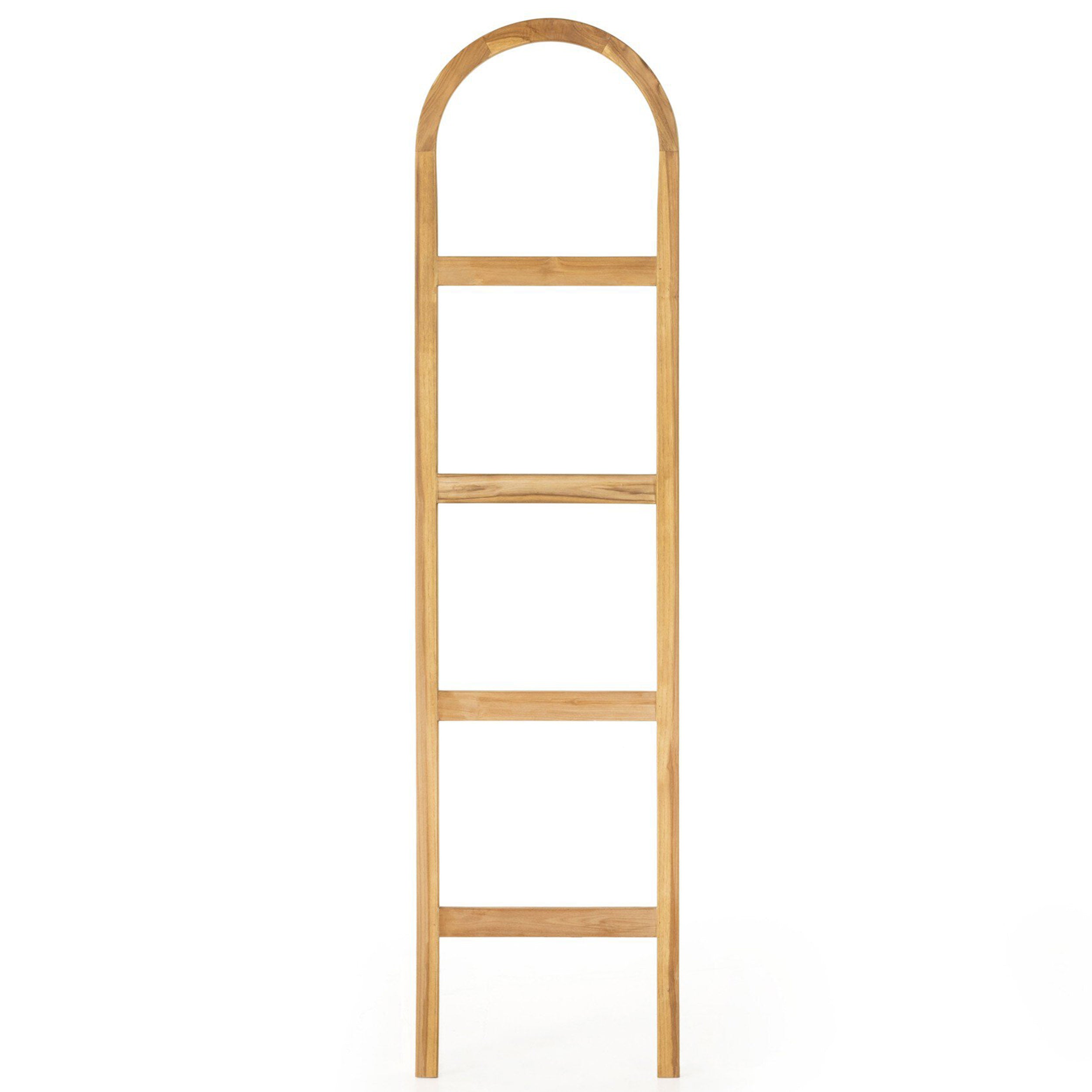 Arched Ladder, Natural Teak