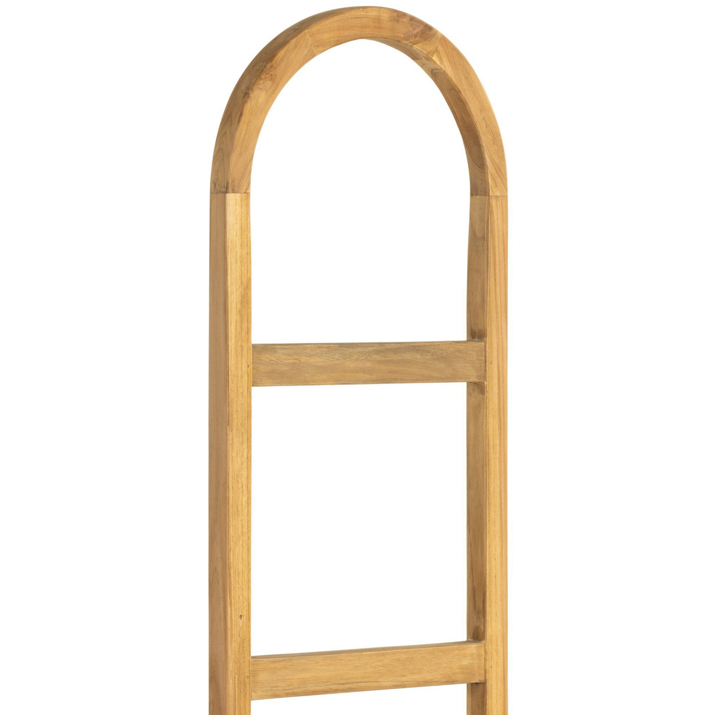 Arched Ladder, Natural Teak