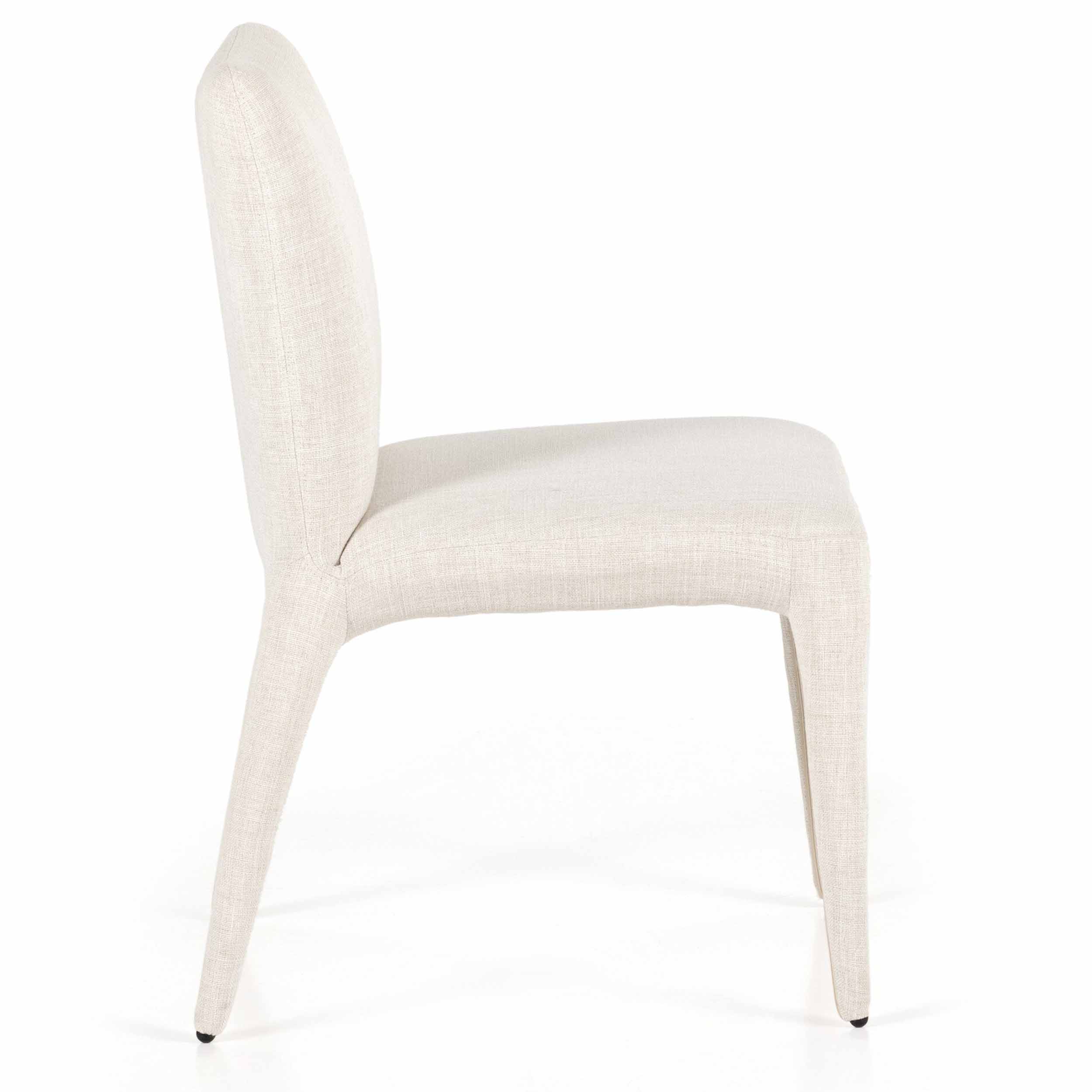 Monza Dining Chair, Mixt Linen Natural