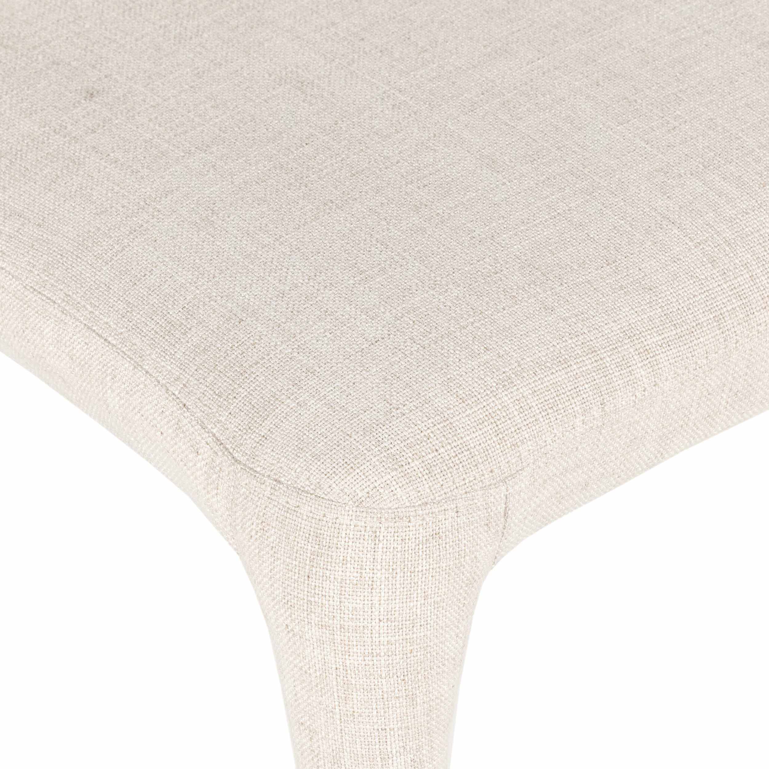 Monza Dining Chair, Mixt Linen Natural