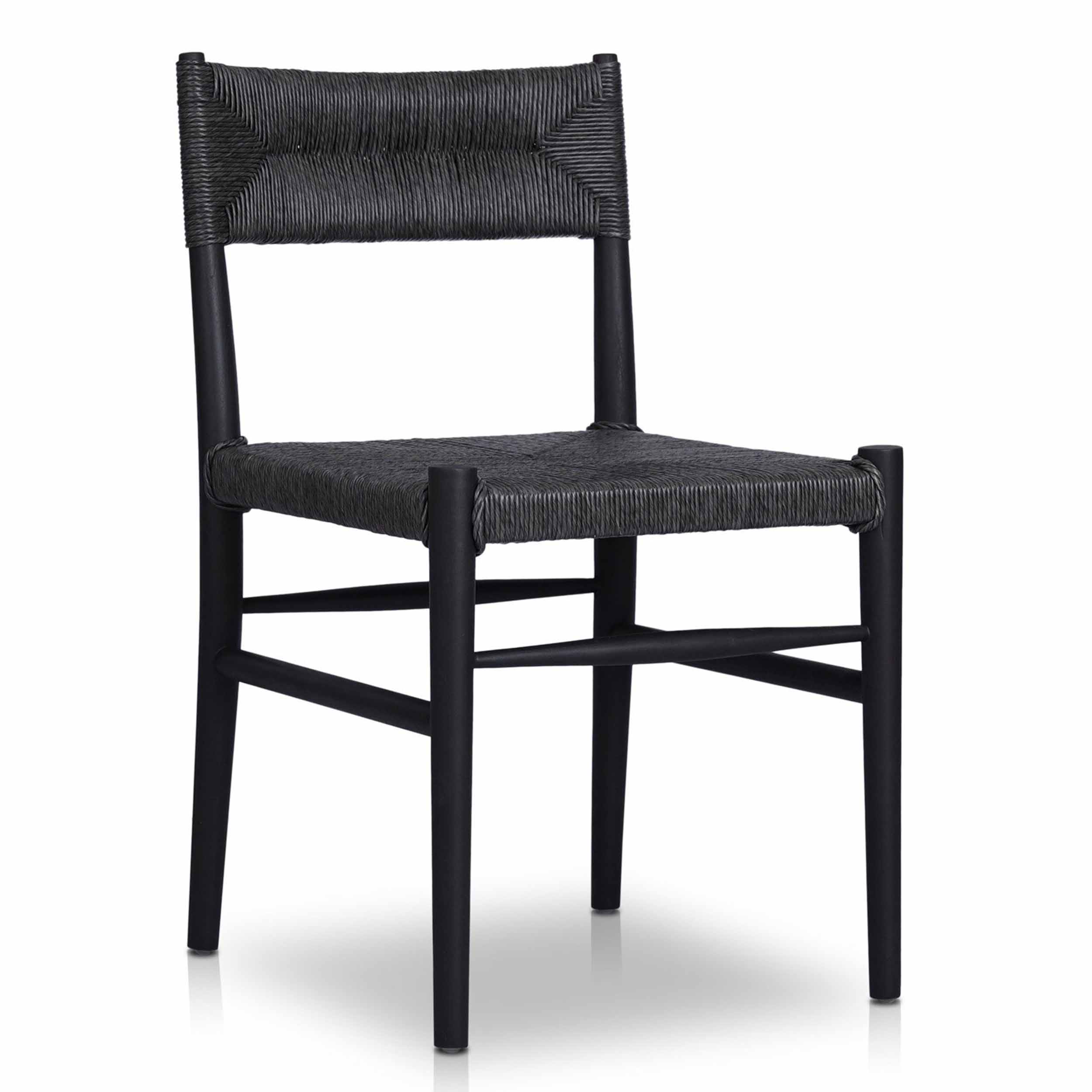 Lomas Outdoor Dining Chair, Vintage Coal