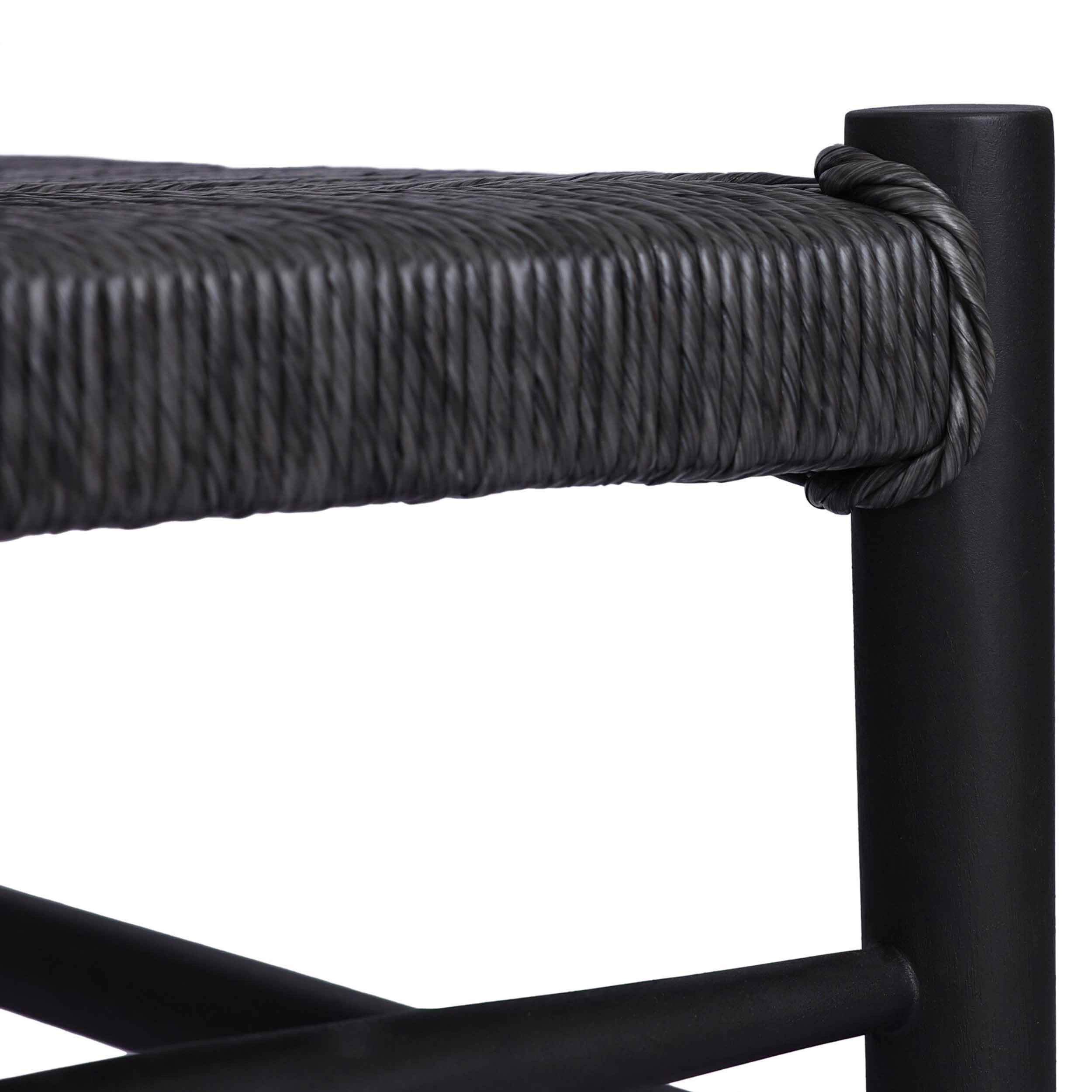 Lomas Outdoor Dining Chair, Vintage Coal