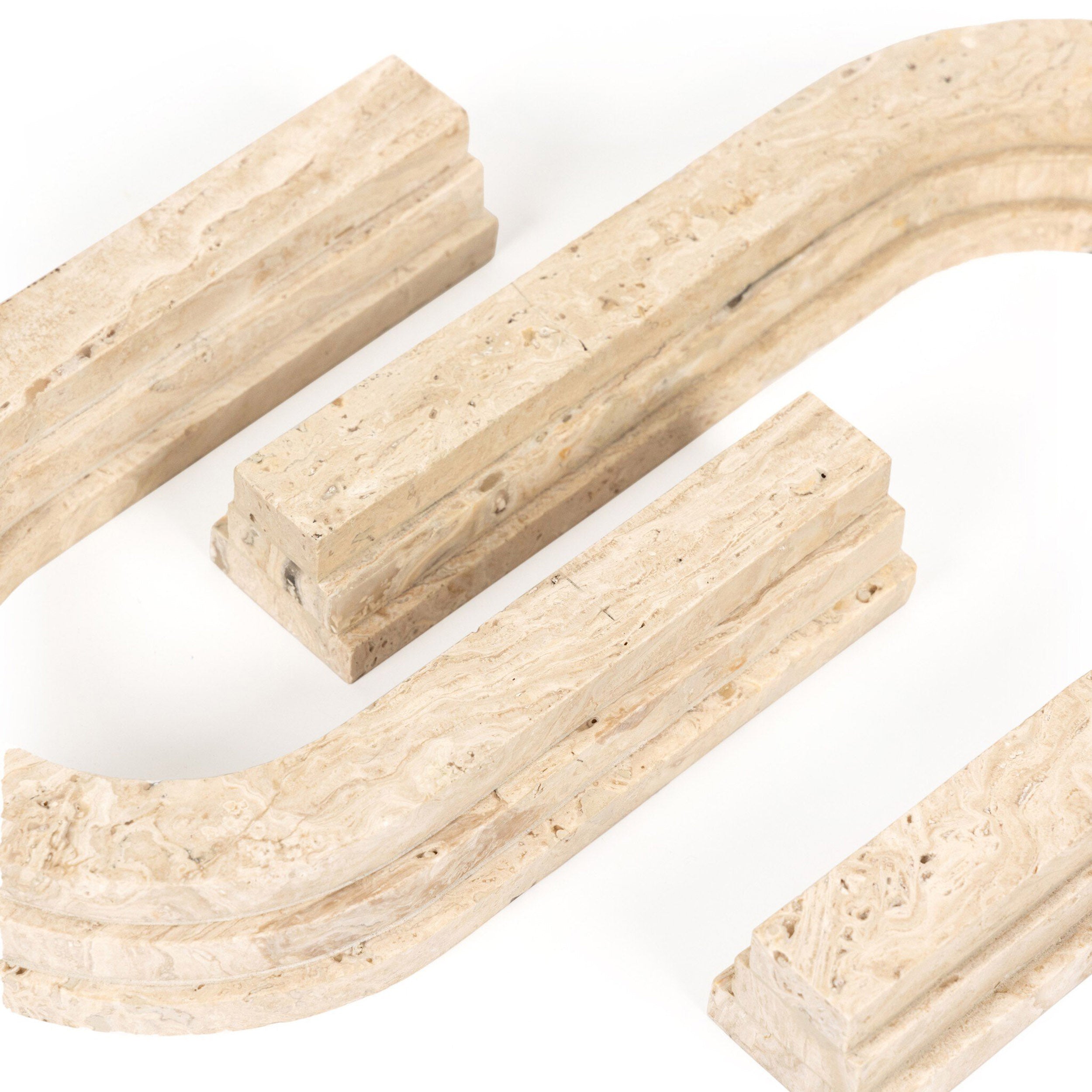 Travertine Arches, White Travertine