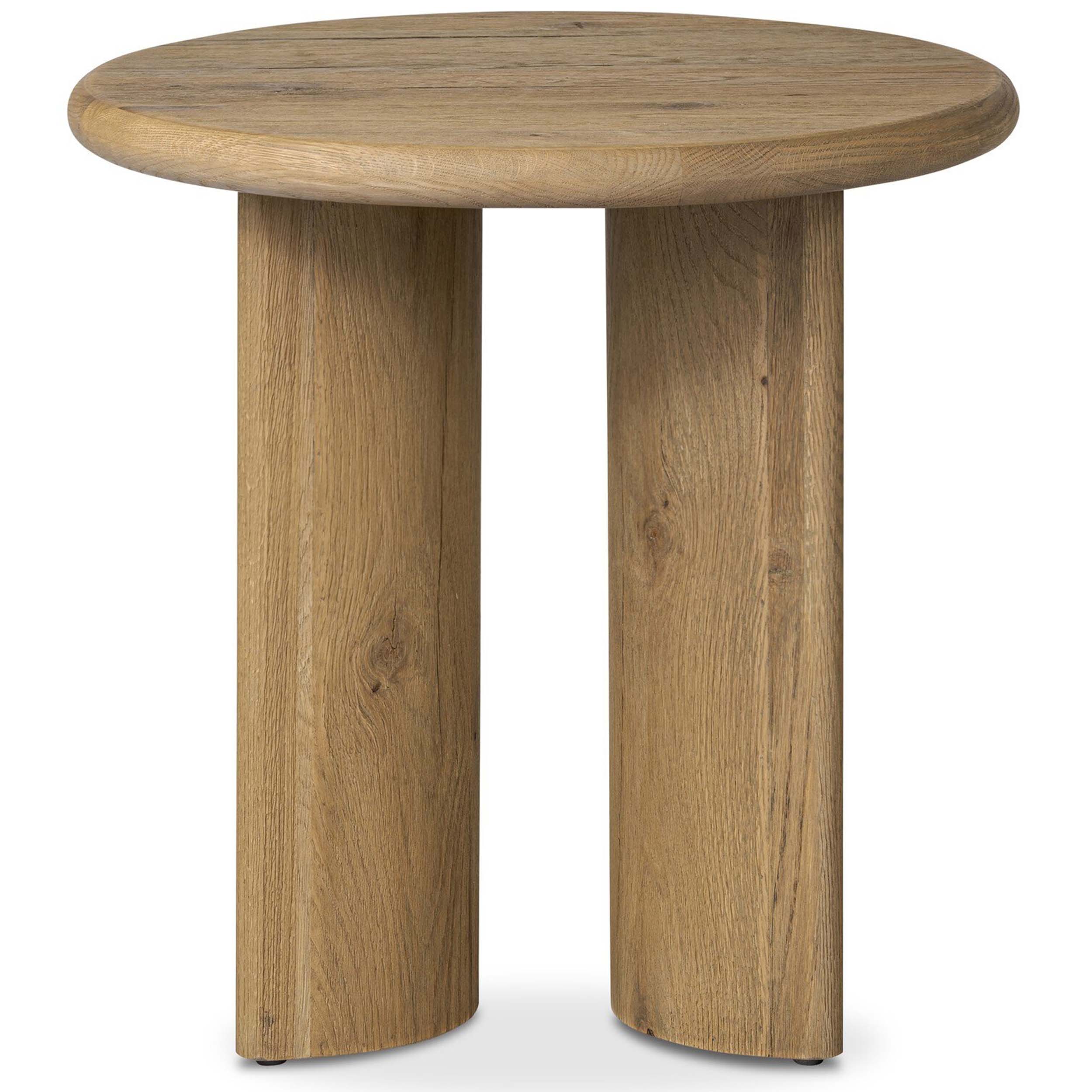 Paden End Table, Worn Oak Veneer