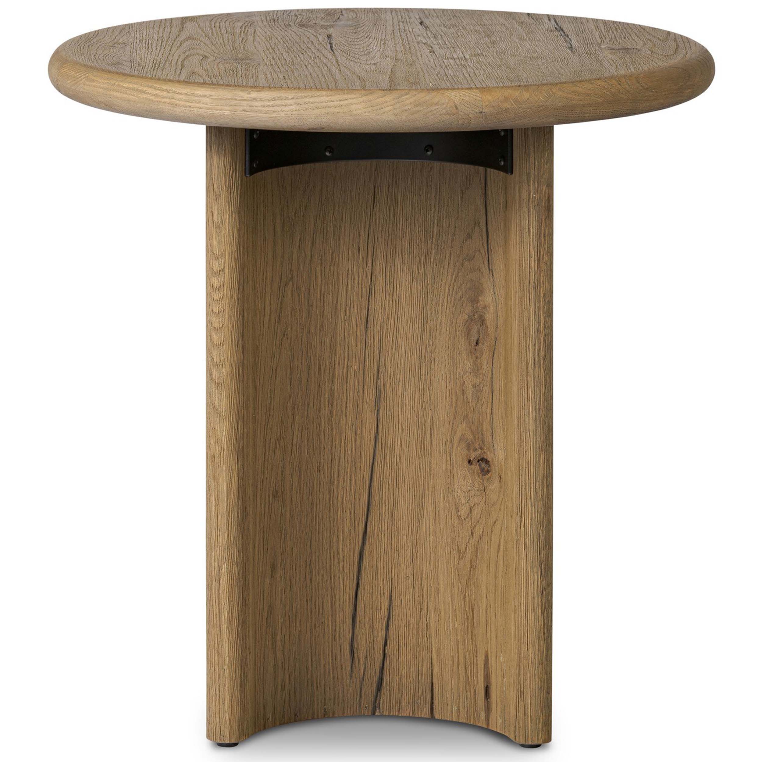 Paden End Table, Worn Oak Veneer