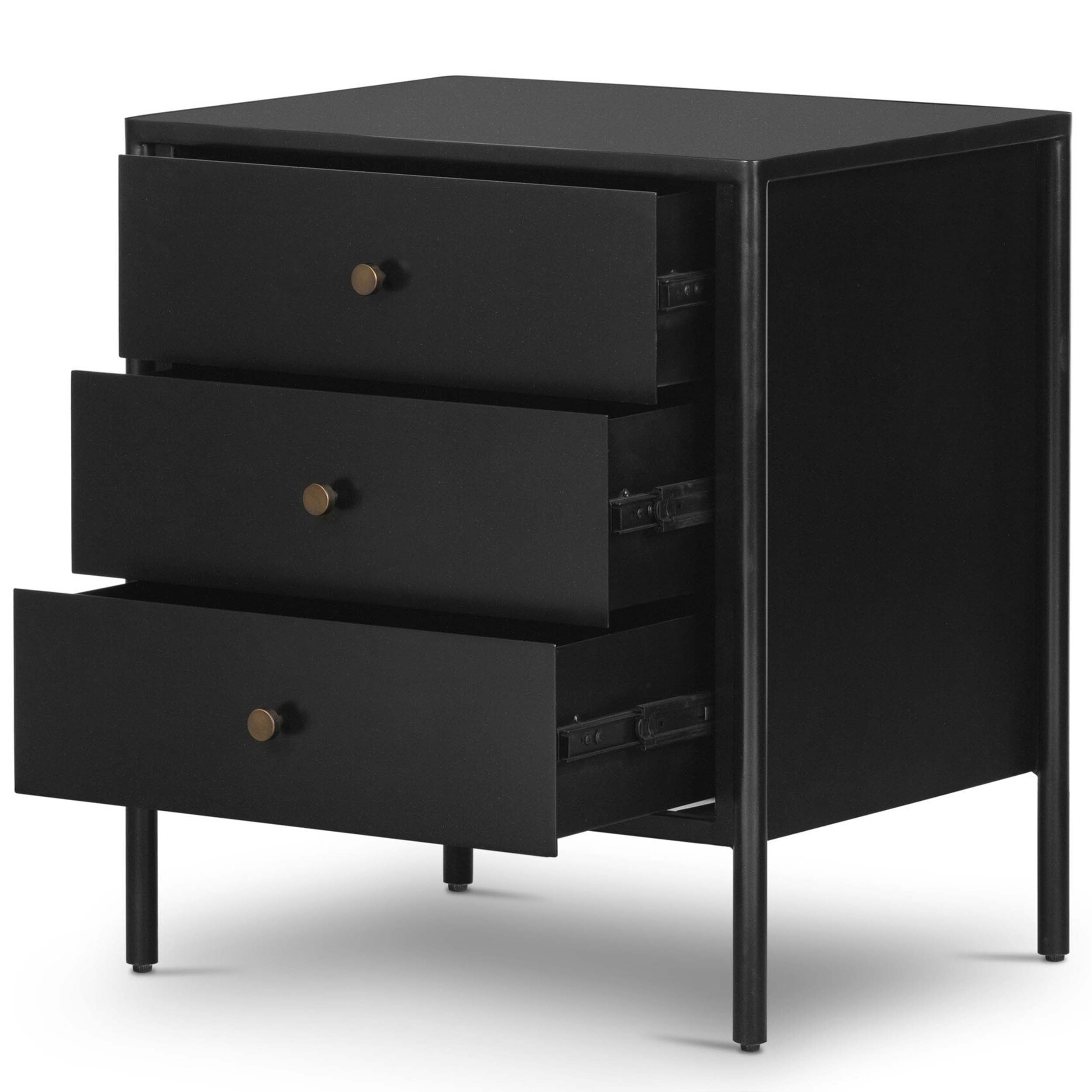 Soto Nightstand, Black