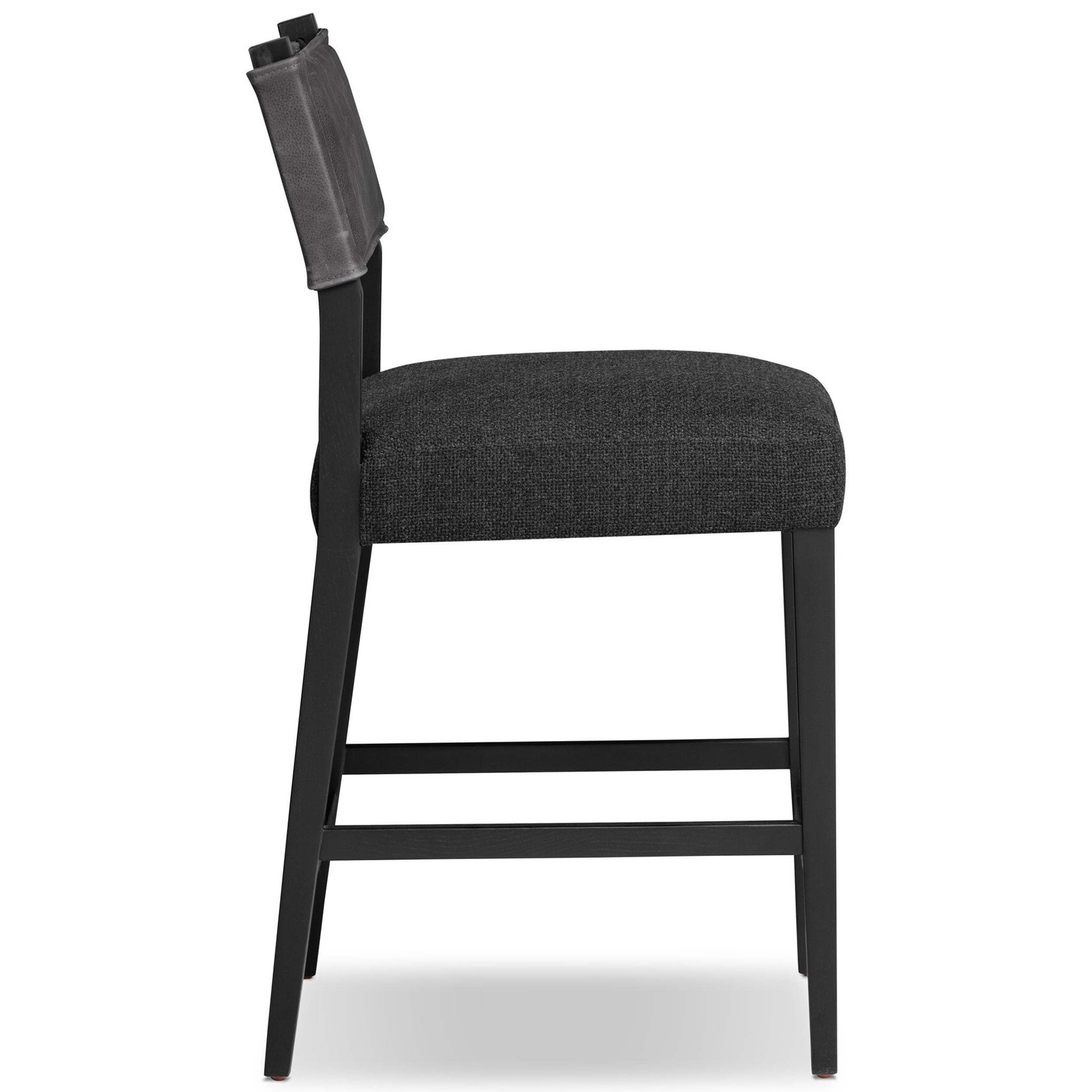 Ferris Bar + Counter Stool, Gibson Black