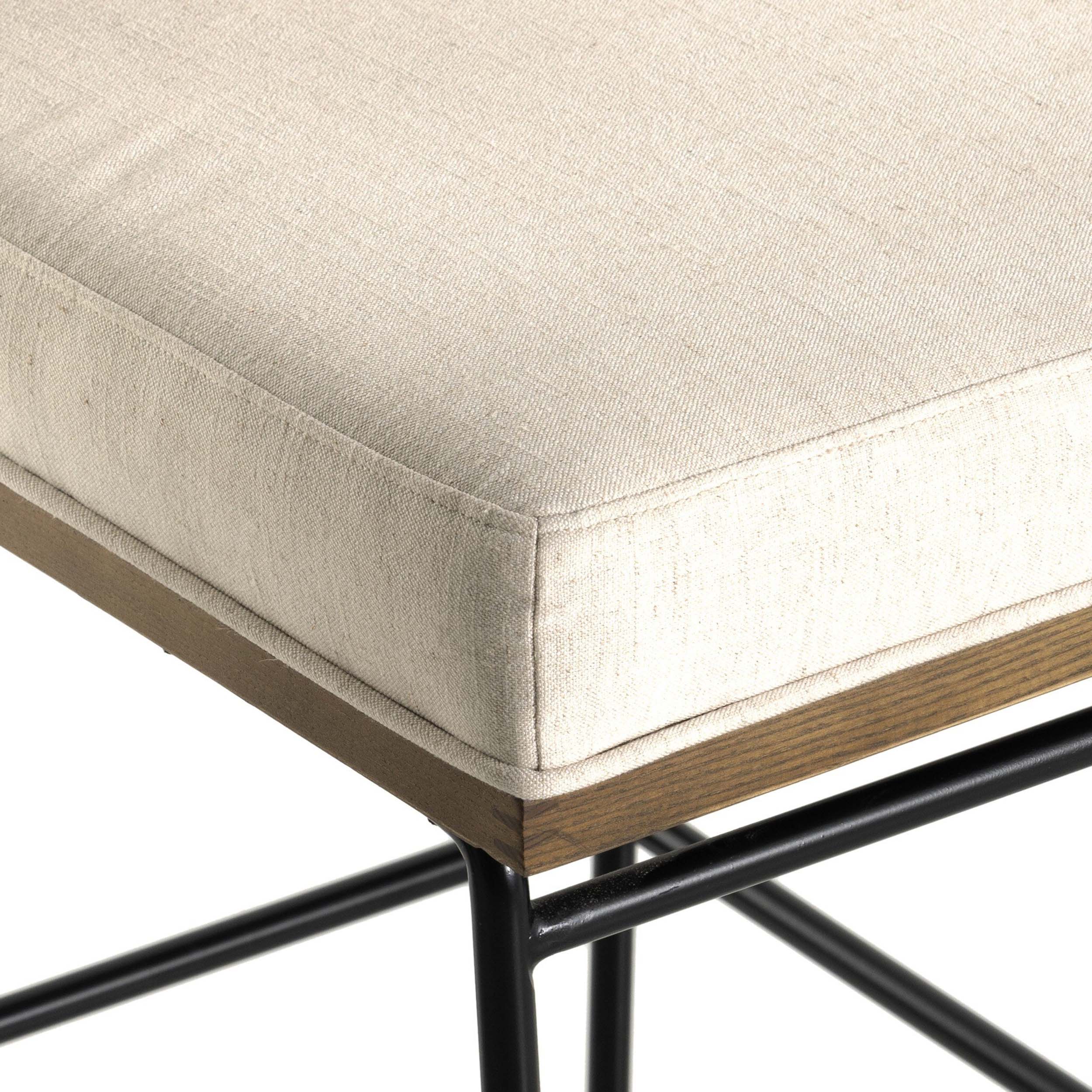 Crete Bar + Counter Stool, Savile Flax