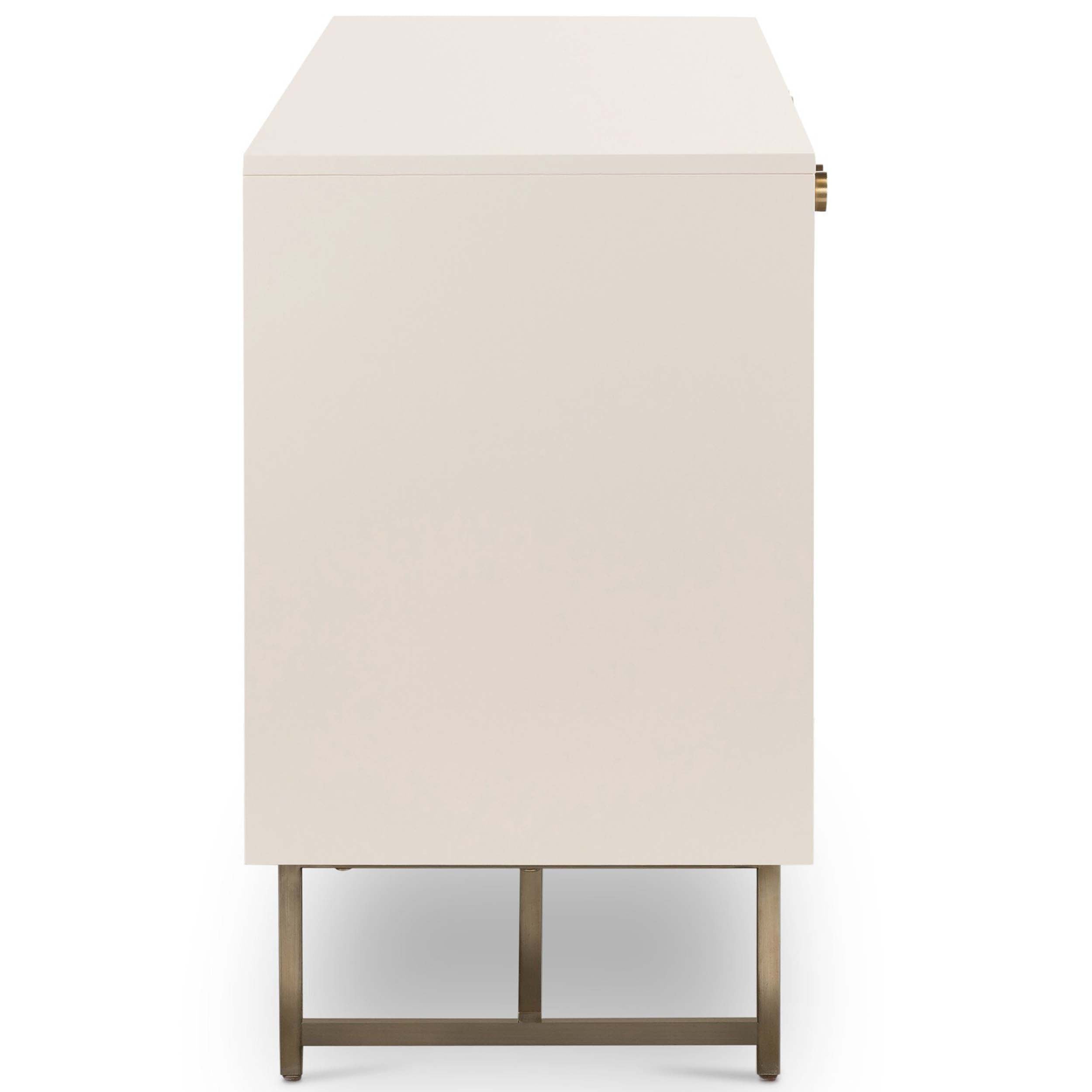 Van Sideboard, Matte Alabaster