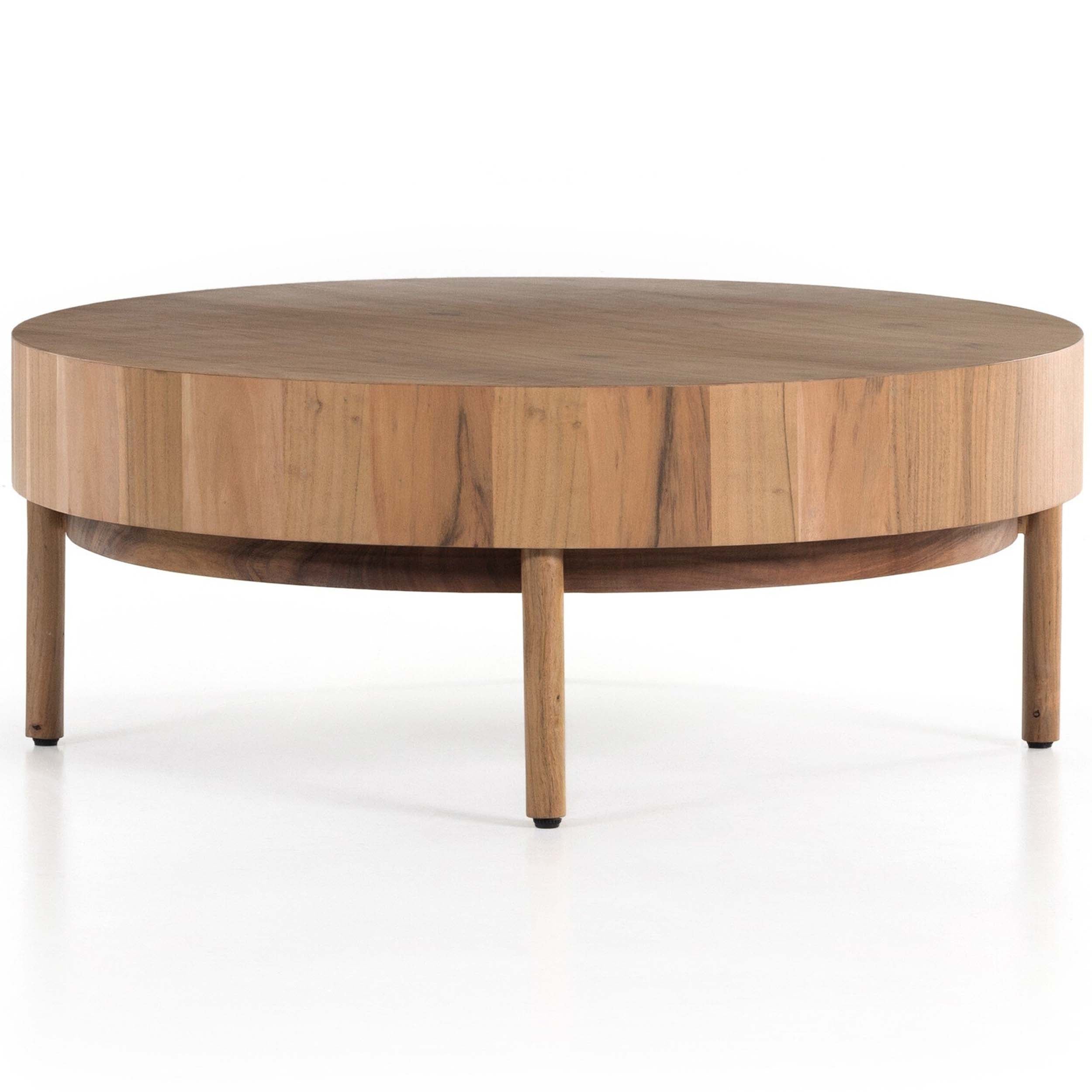 Atmore Coffee Table, Natural Acacia Veneer