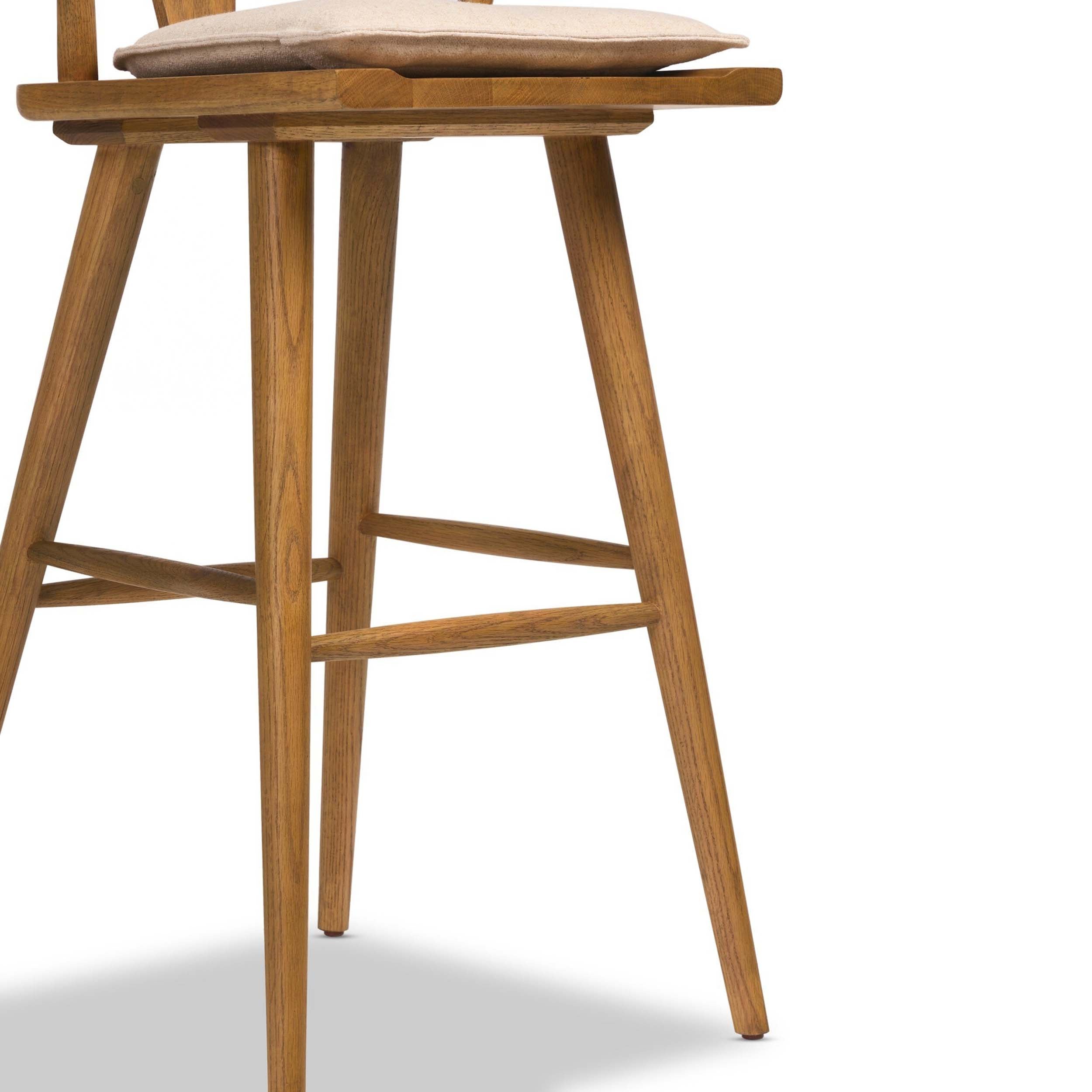 Ripley Bar + Counter Stool, Antwerp Natural, Sandy Oak