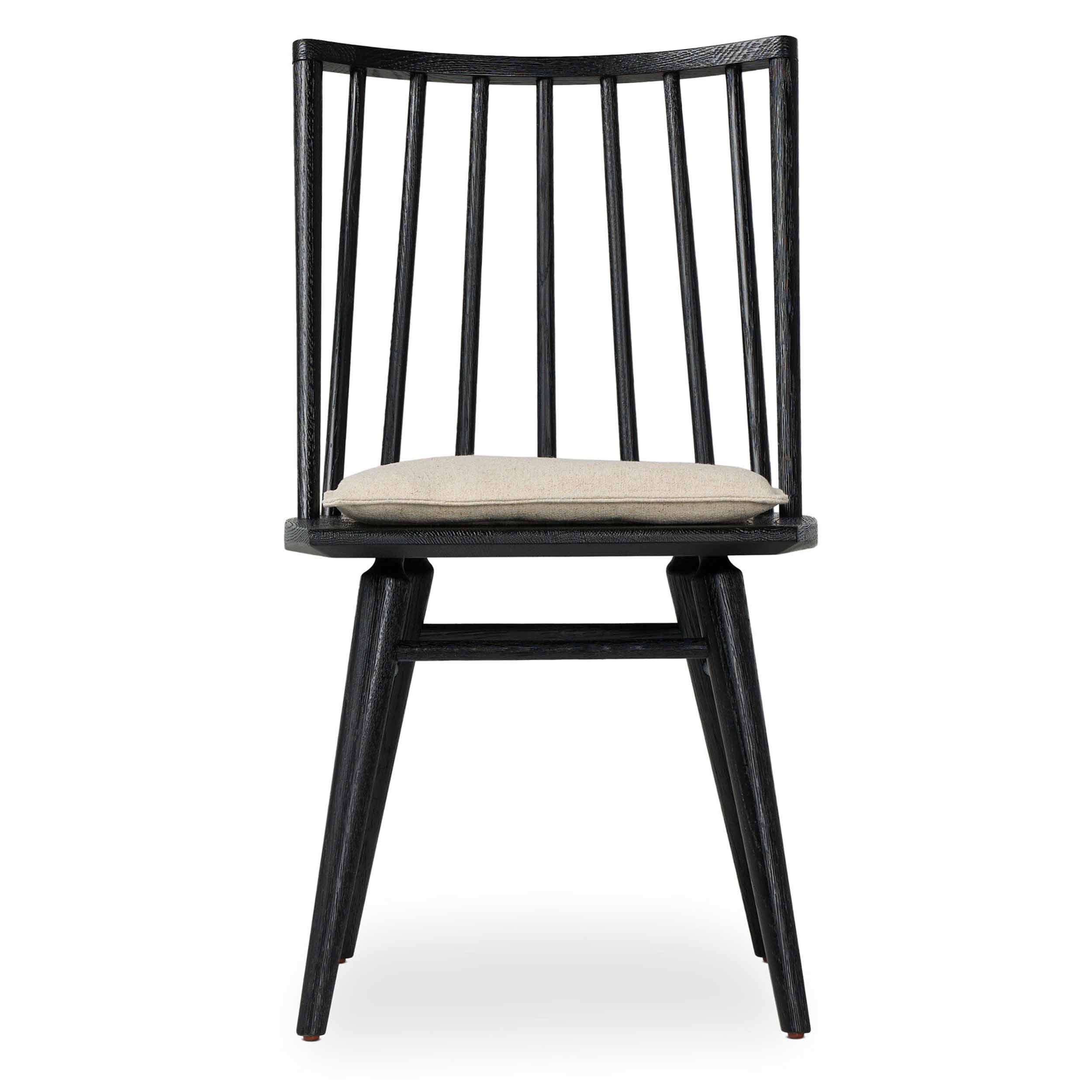 Lewis Windsor Chair, Antwerp Natural, Black Oak