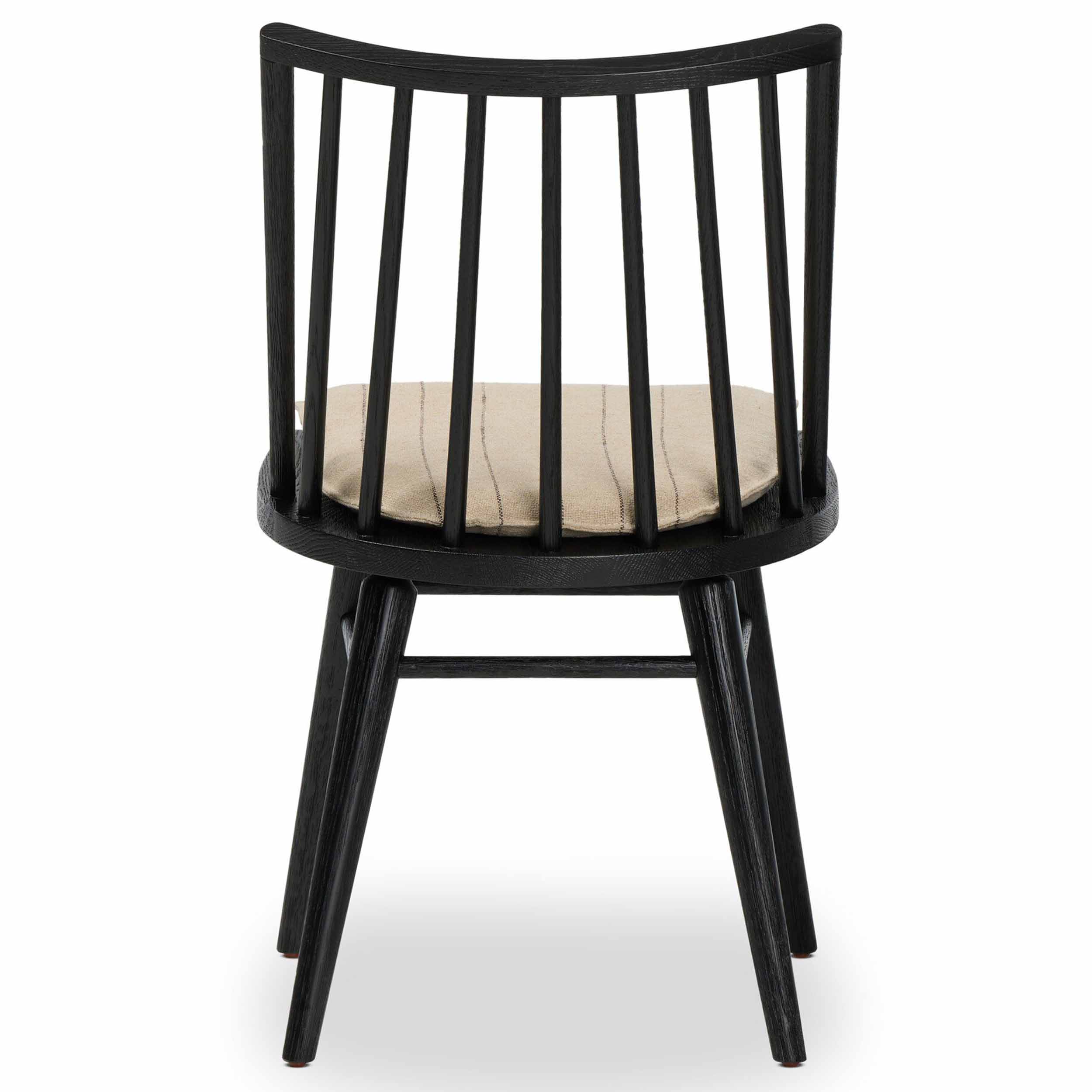 Lewis Windsor Chair, Lavon Flint, Black Oak