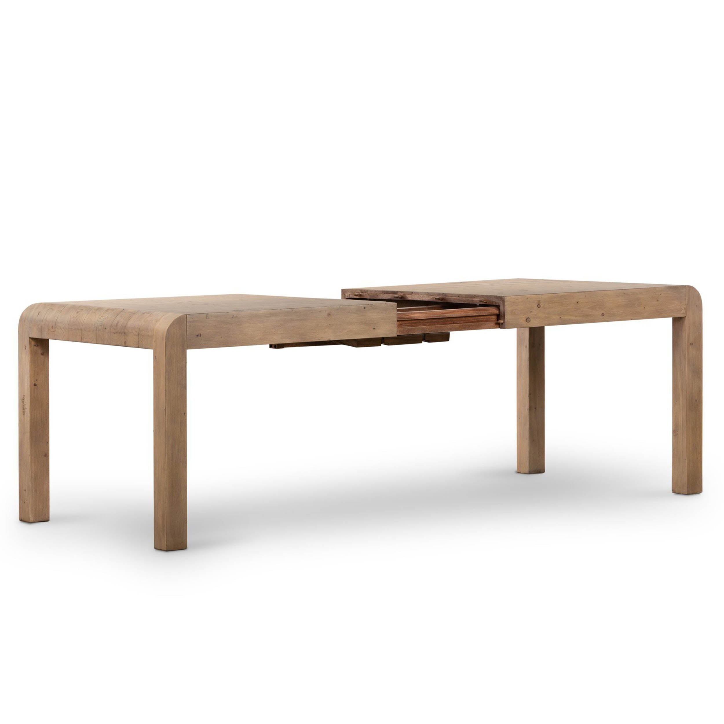 Everson 71" Extension Dining Table, Scrubbed Teak