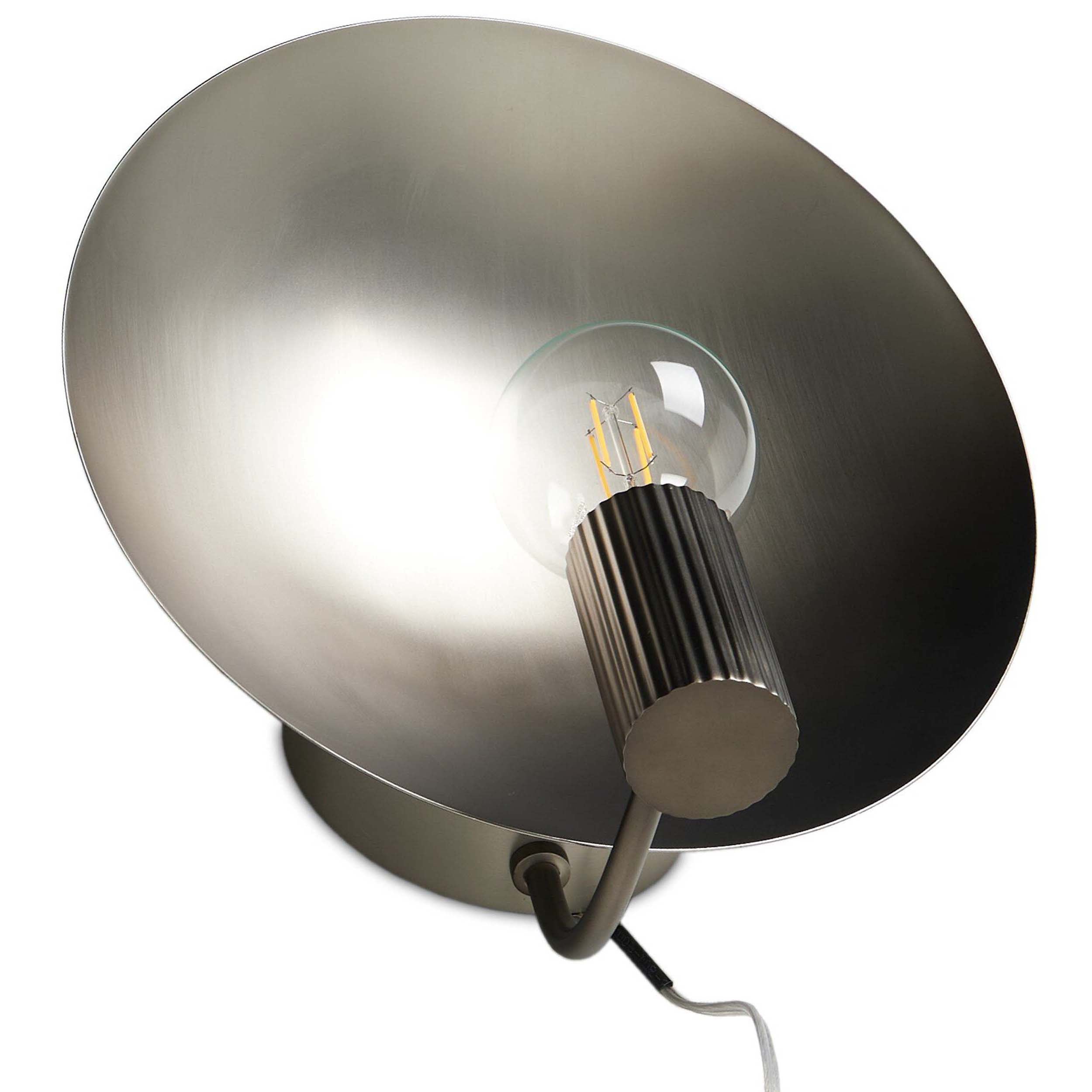 Lund Sconce, Aged Nickel