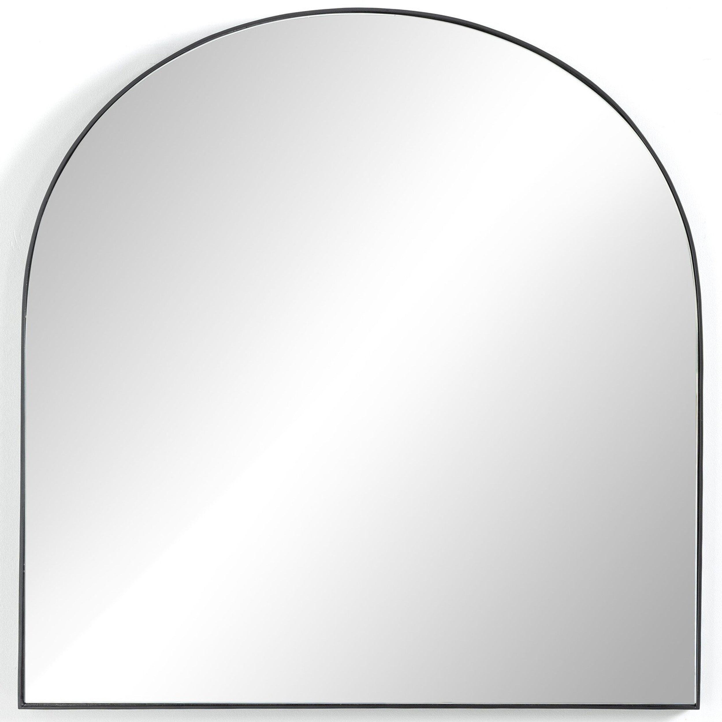 Georgina Wide Mirror, Iron Matte Black
