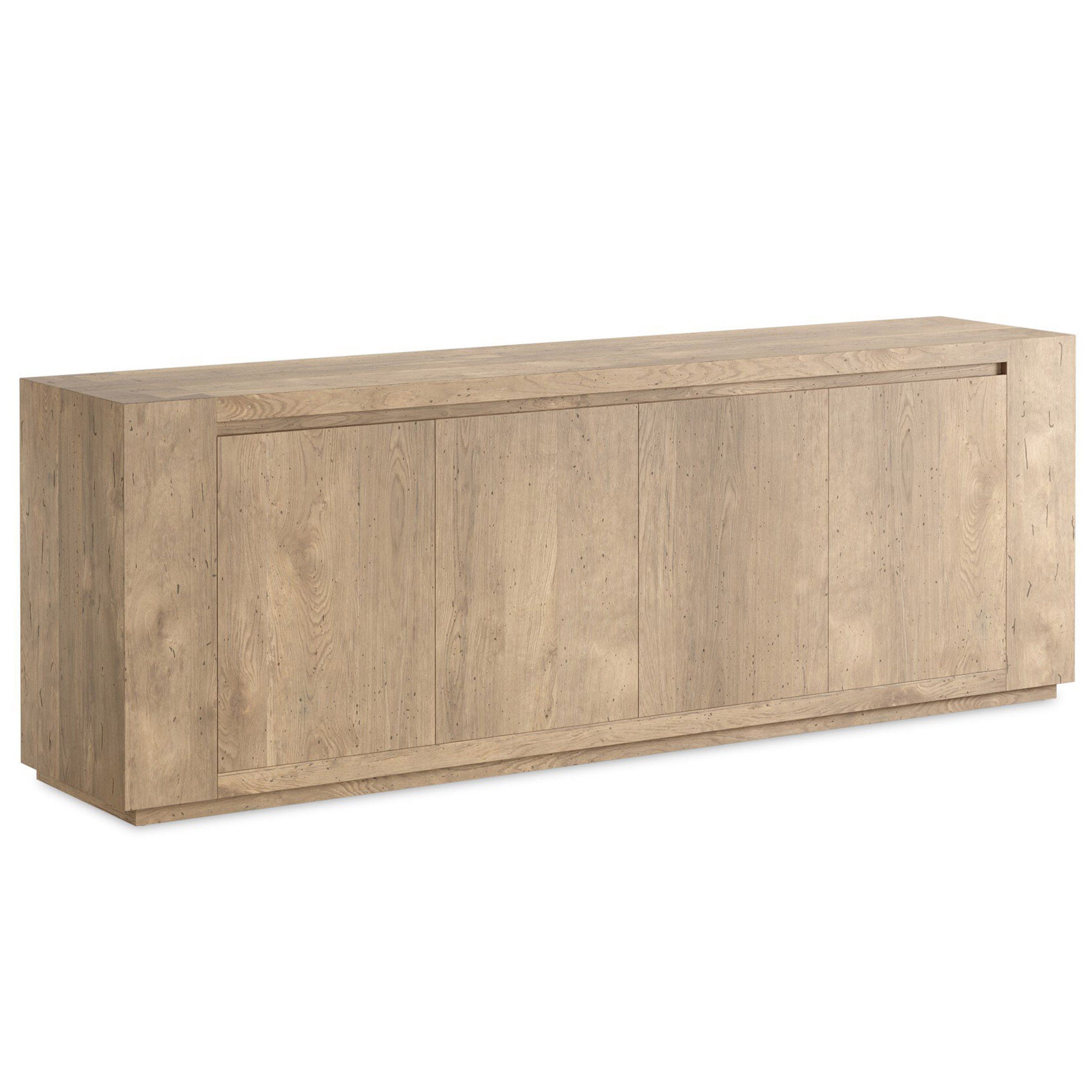 Abaso Sideboard, Whitewash Rustic Wormwood Oak