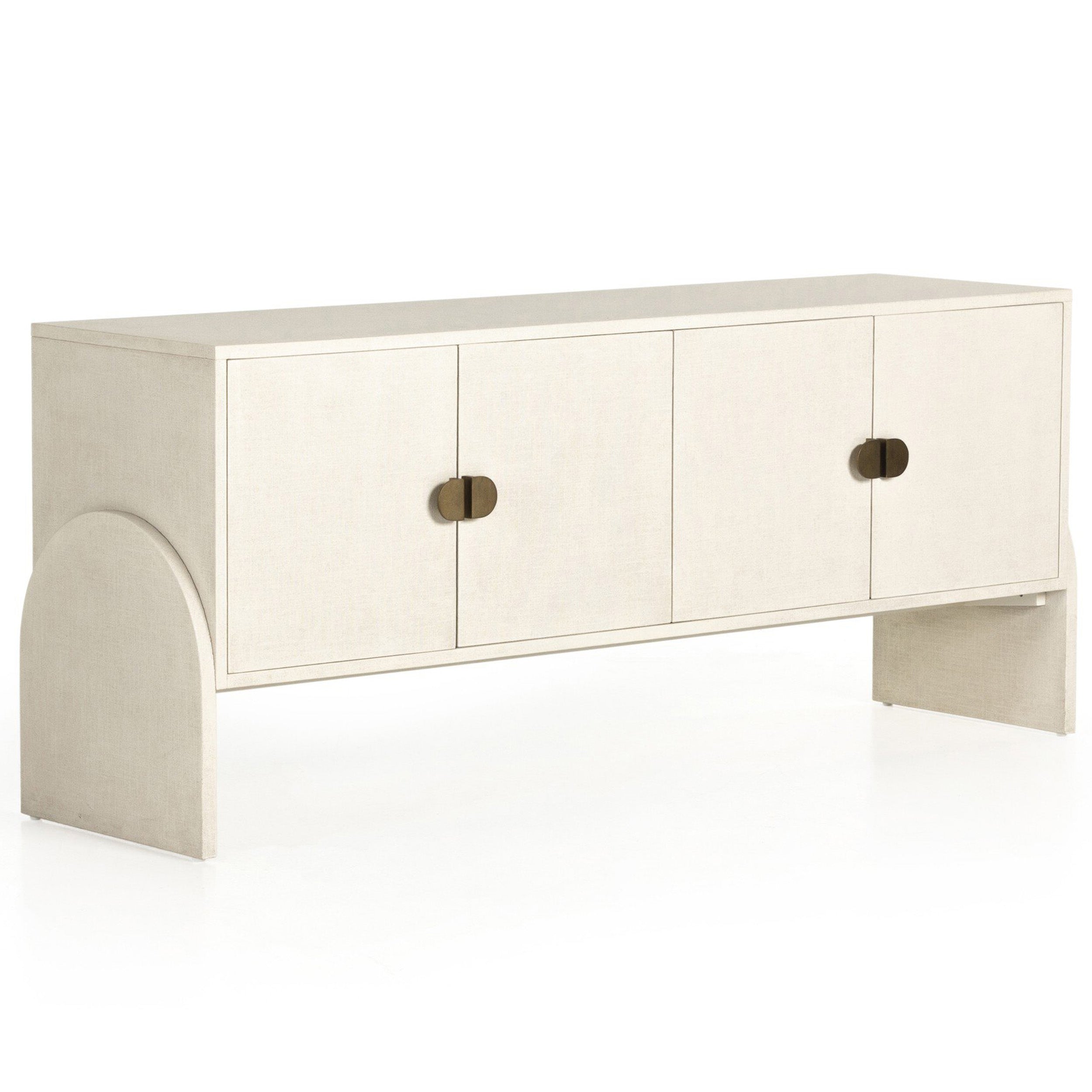 Cressida Sideboard, Ivory Painted Linen