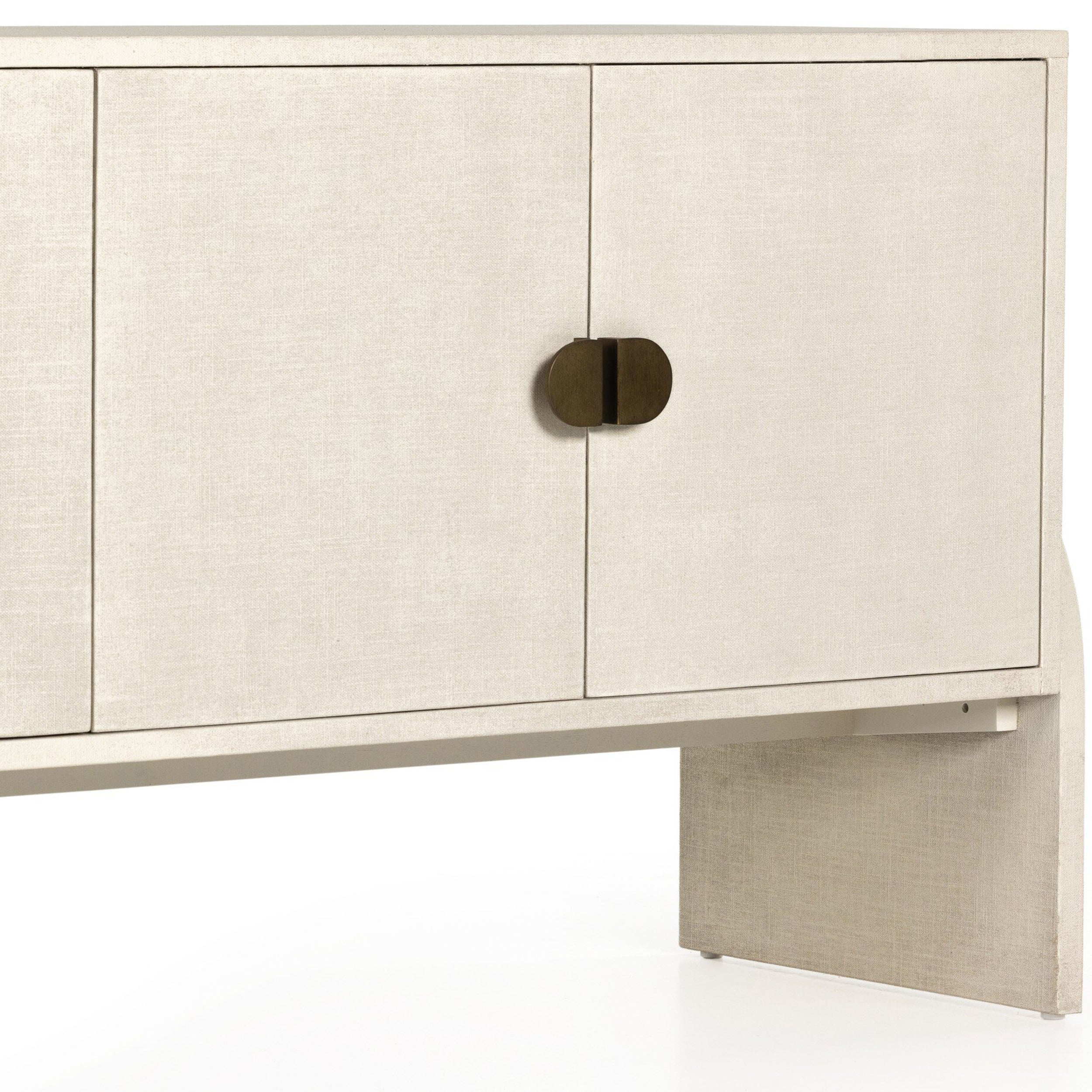 Cressida Sideboard, Ivory Painted Linen