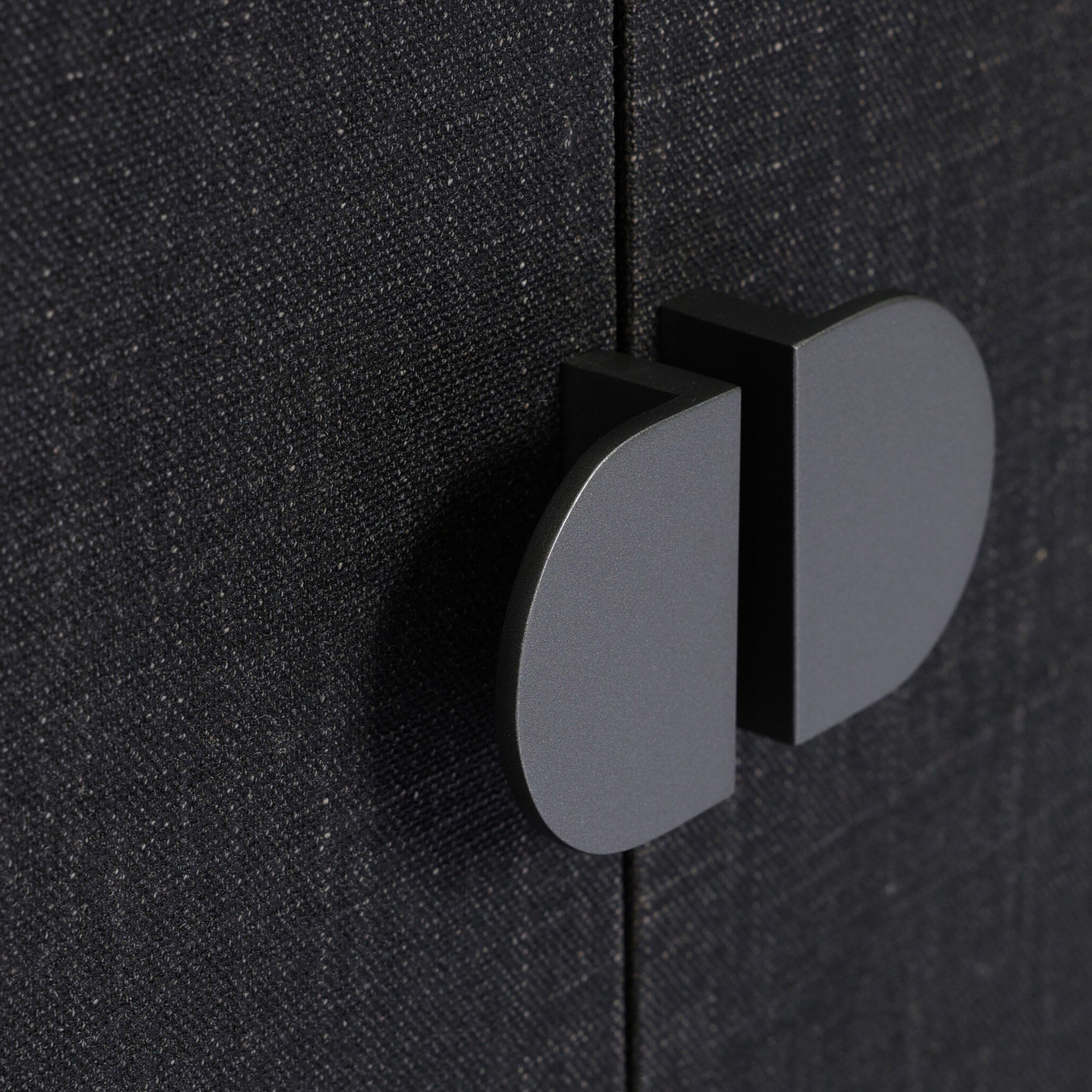 Cressida Sideboard, Black Linen