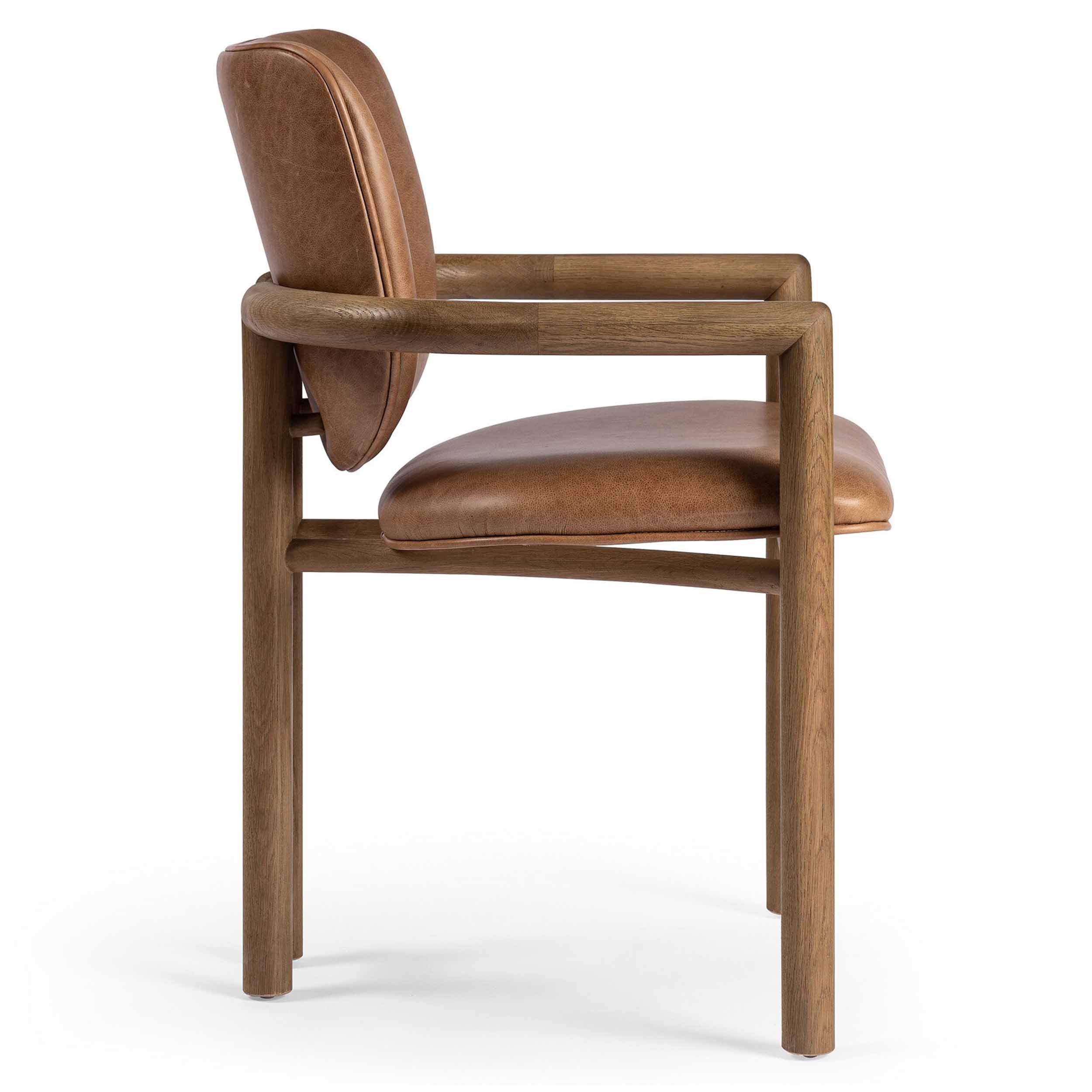 Madeira Dining Chair, Chaps Saddle