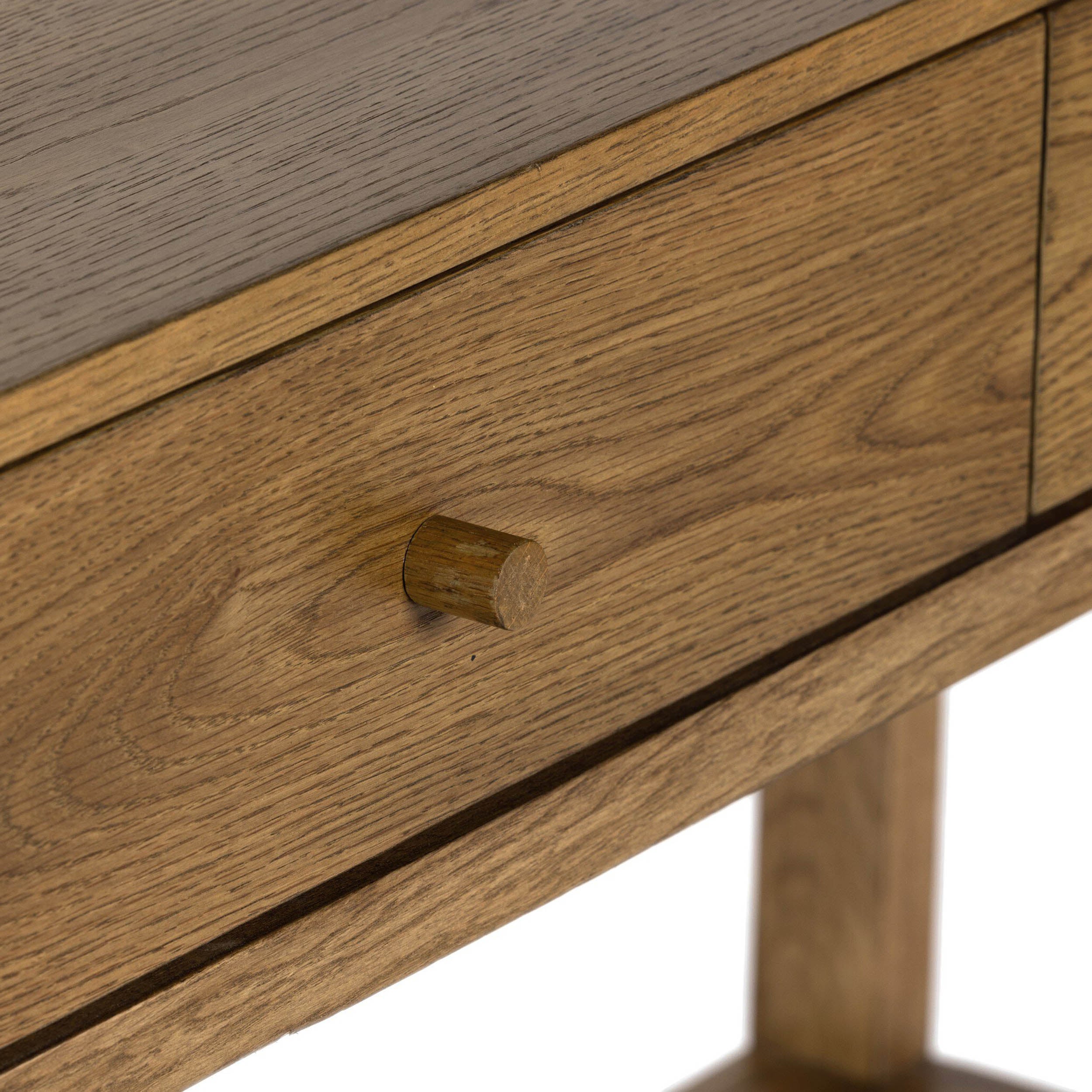 Meadow Console Table, Tawny Oak Veneer