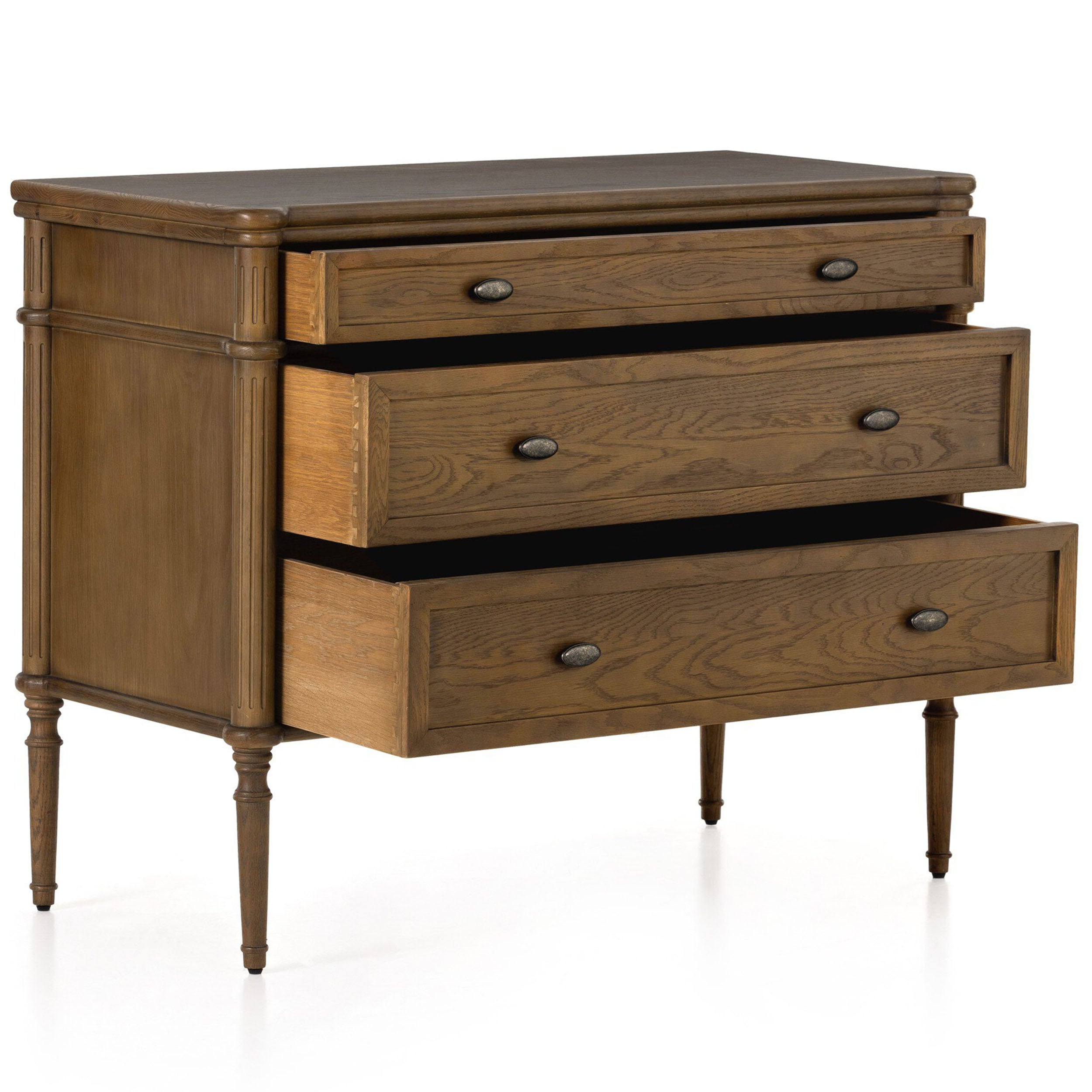 Toulouse Chest, Toasted Oak Veneer
