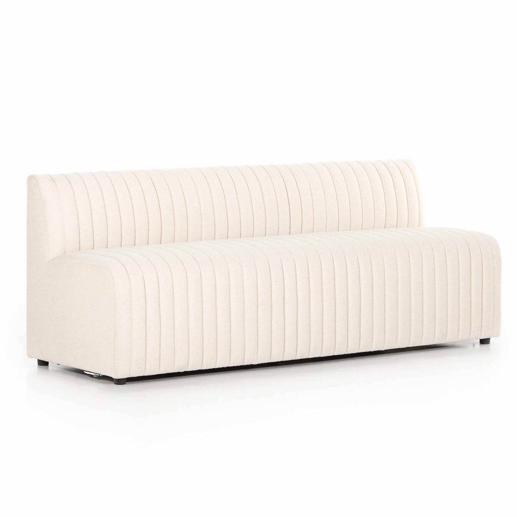 Build Your Own: Augustine Dining Banquette, Capri Oatmeal, 82" Bench